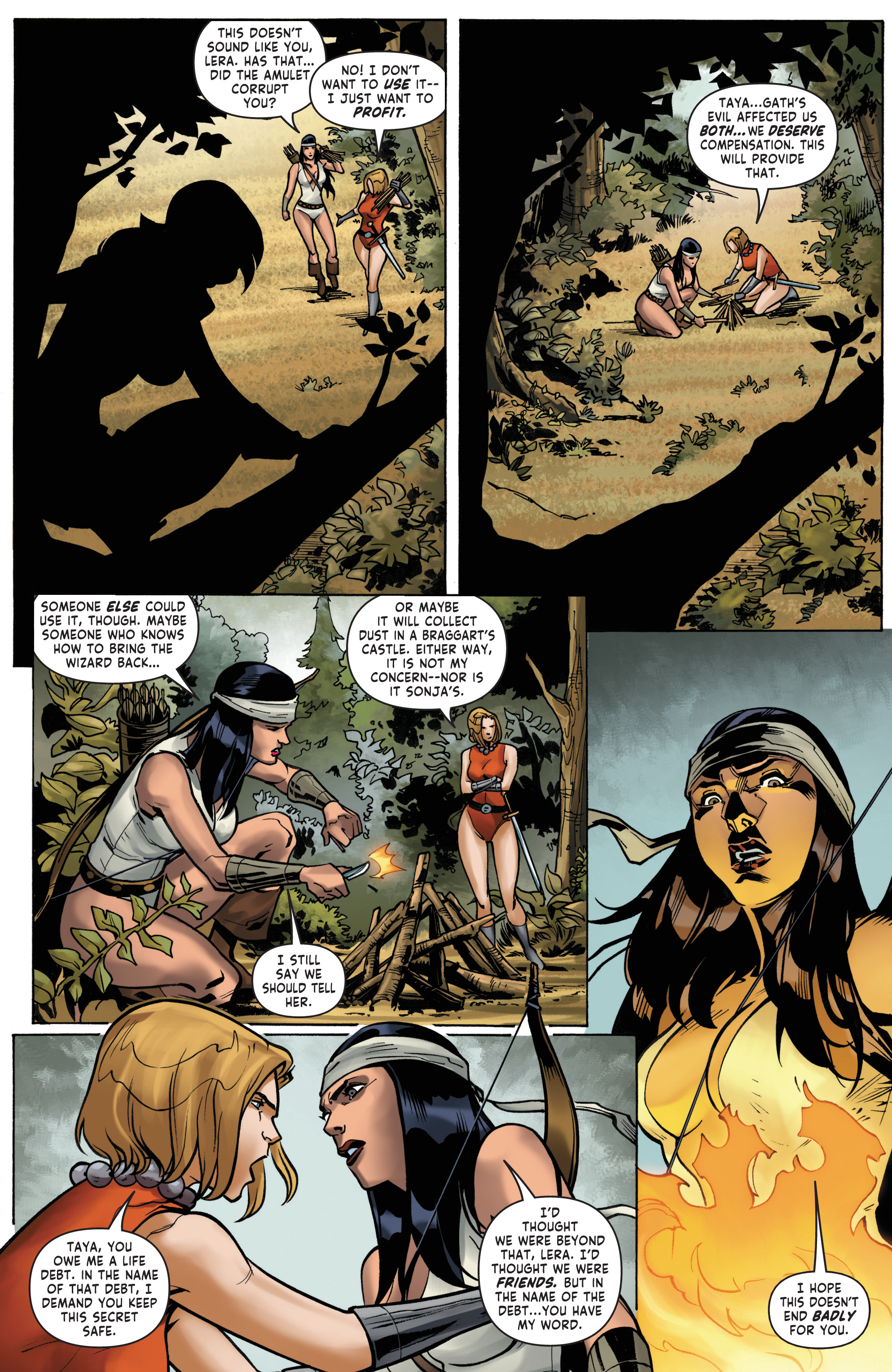 Read online Red Sonja Vol. 4 comic -  Issue # _TPB 4 - 41
