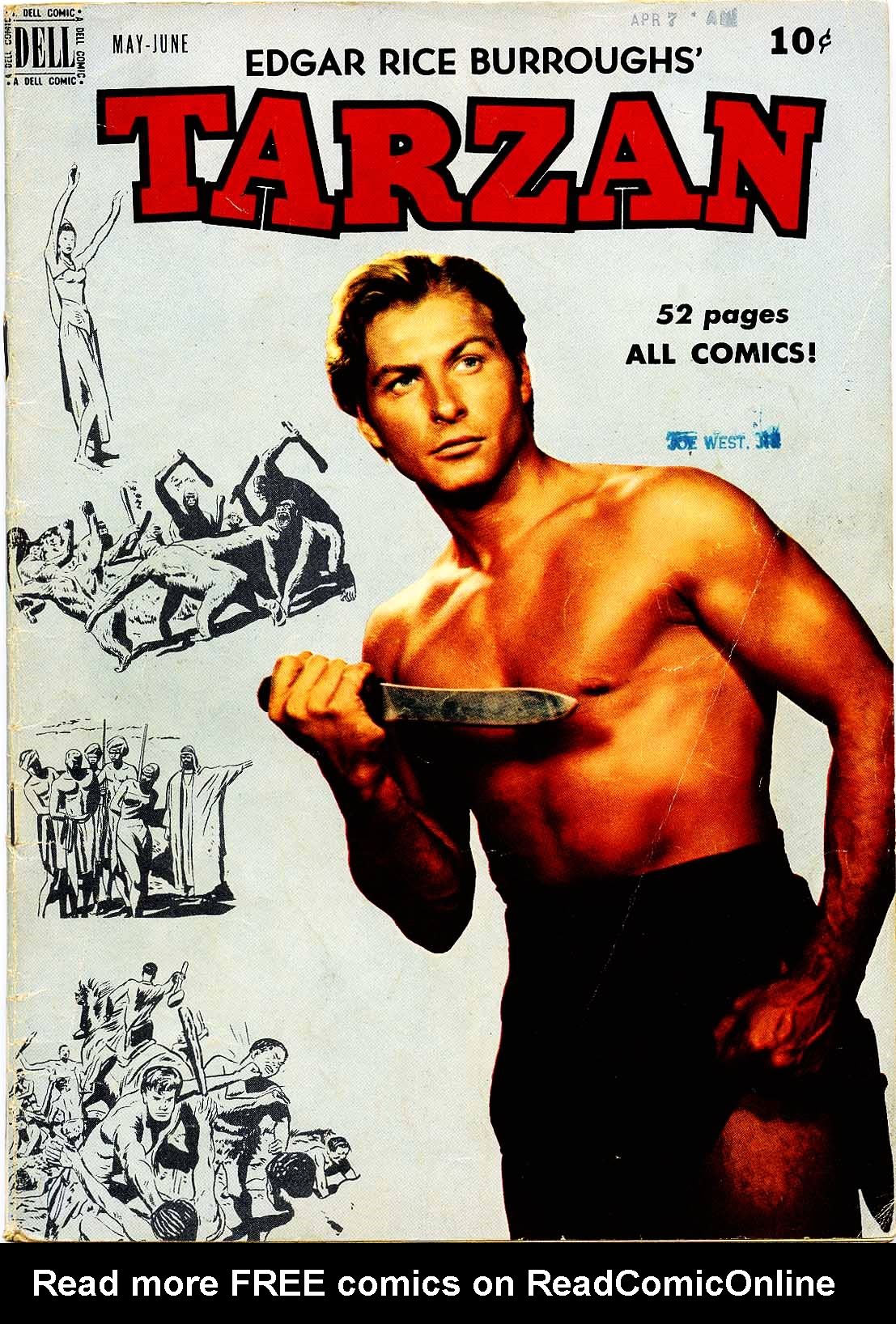 Read online Tarzan (1948) comic -  Issue #15 - 1