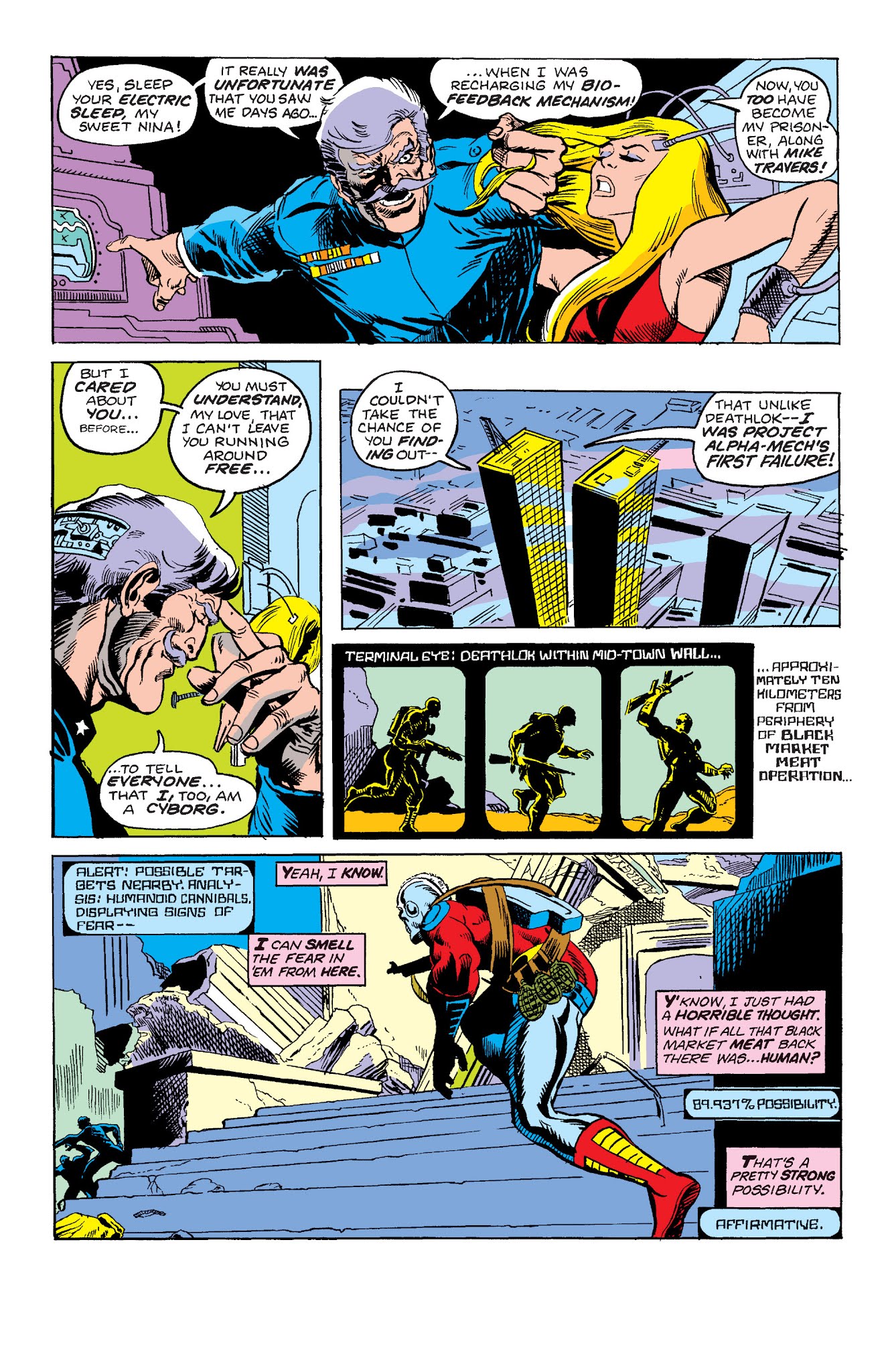 Read online Deathlok the Demolisher: The Complete Collection comic -  Issue # TPB - 61