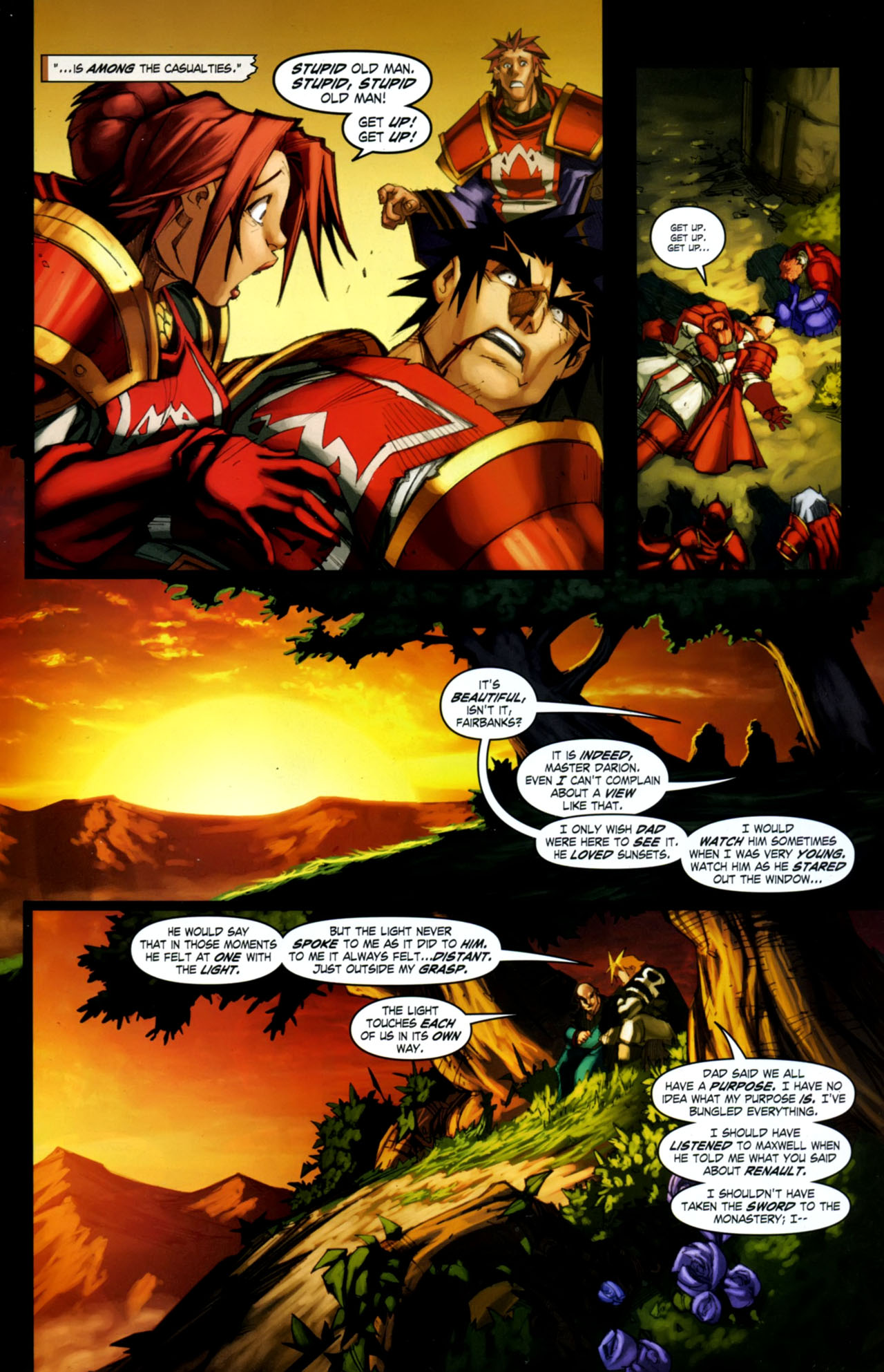 Read online World of Warcraft: Ashbringer comic -  Issue #4 - 8