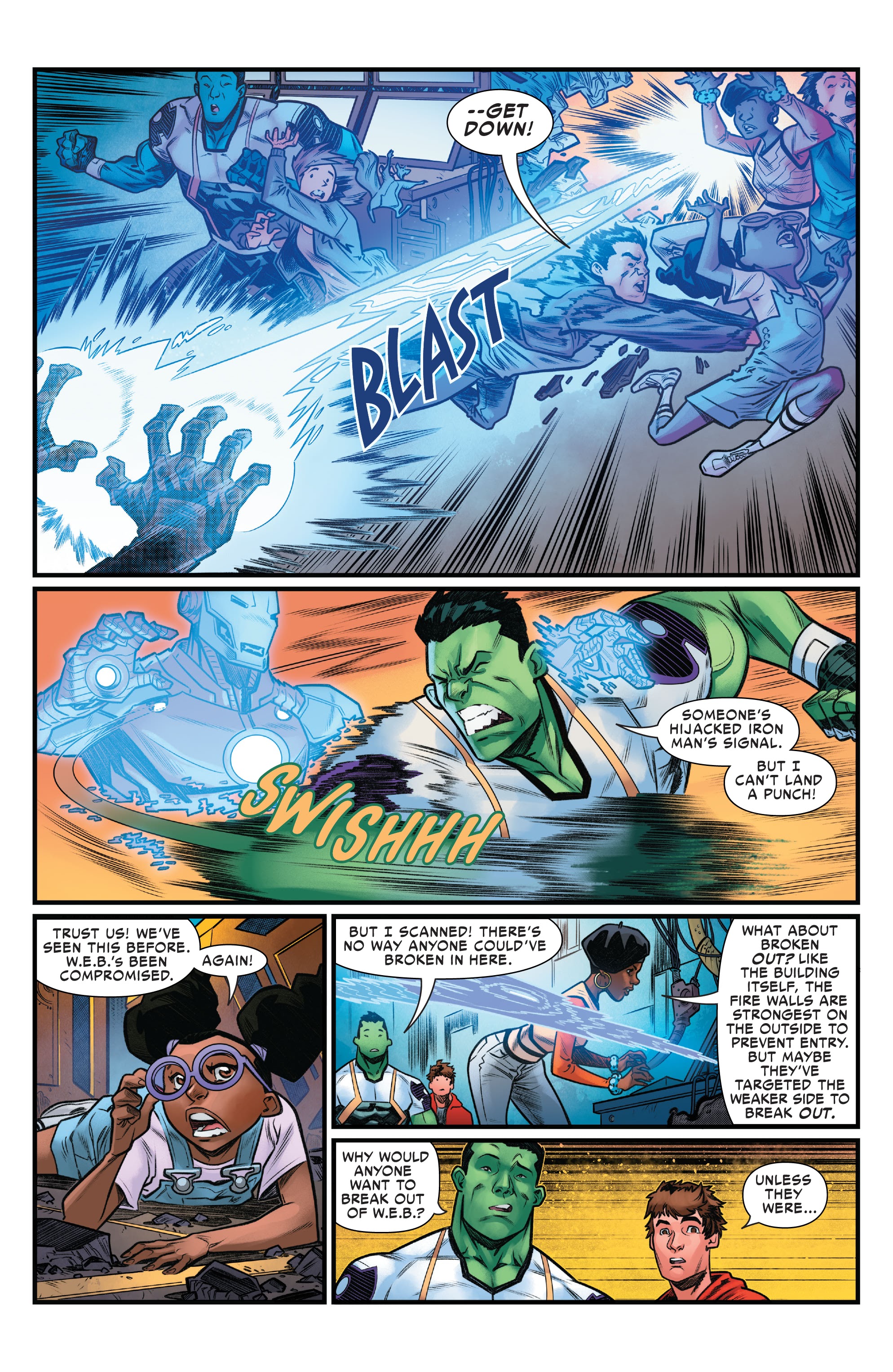 Read online W.E.B. Of Spider-Man comic -  Issue #4 - 9