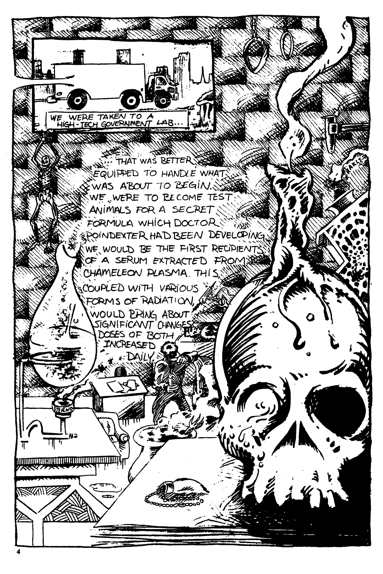 Read online Cold-Blooded Chameleon Commandos comic -  Issue #1 - 6