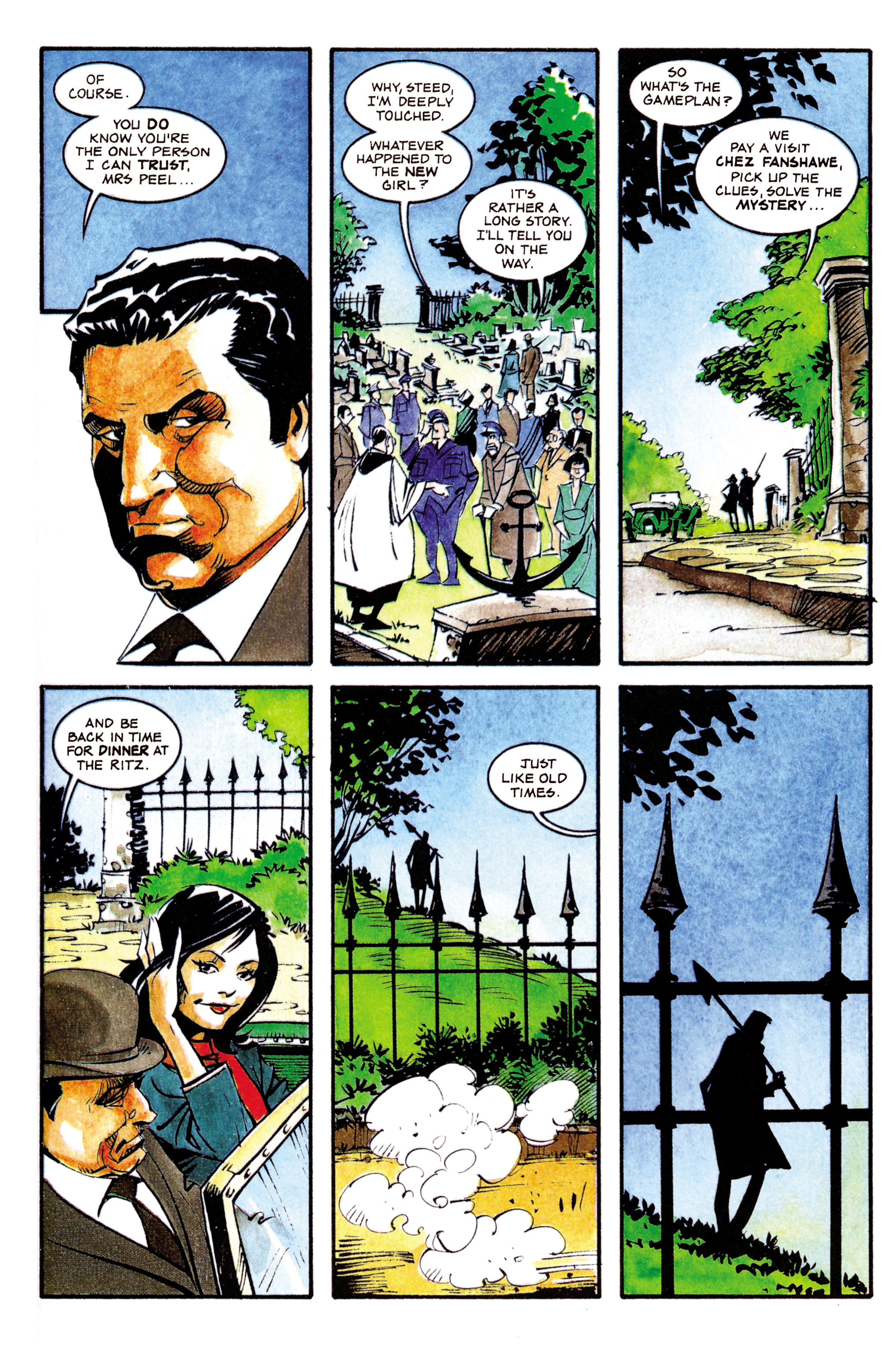 Read online Steed & Mrs. Peel: Golden Game comic -  Issue # Full - 20