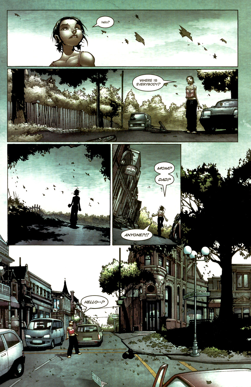 Read online Out There comic -  Issue #1 - 4