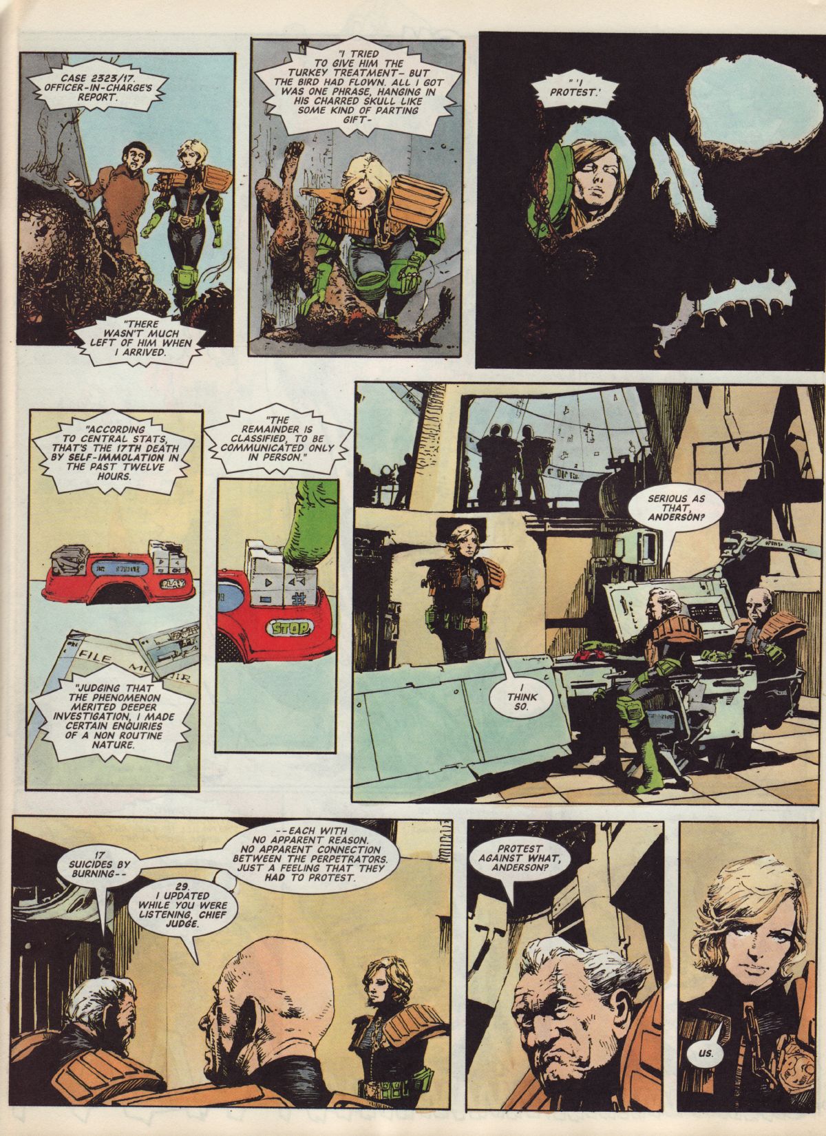 Read online Judge Dredd Megazine (vol. 3) comic -  Issue #14 - 16