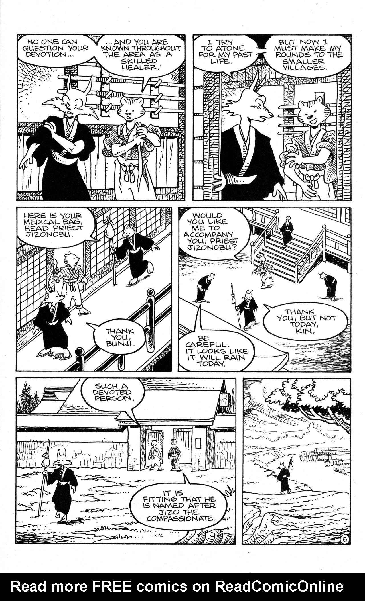 Read online Usagi Yojimbo (1996) comic -  Issue #103 - 7