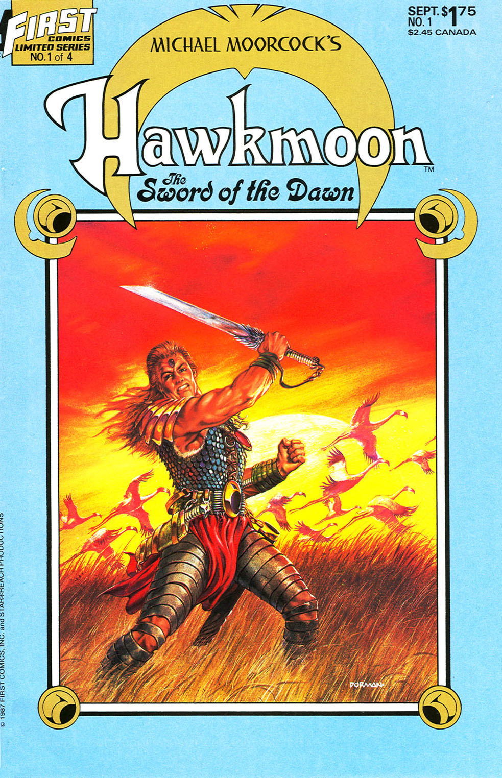 Read online Hawkmoon: The Sword of the Dawn comic -  Issue #1 - 1