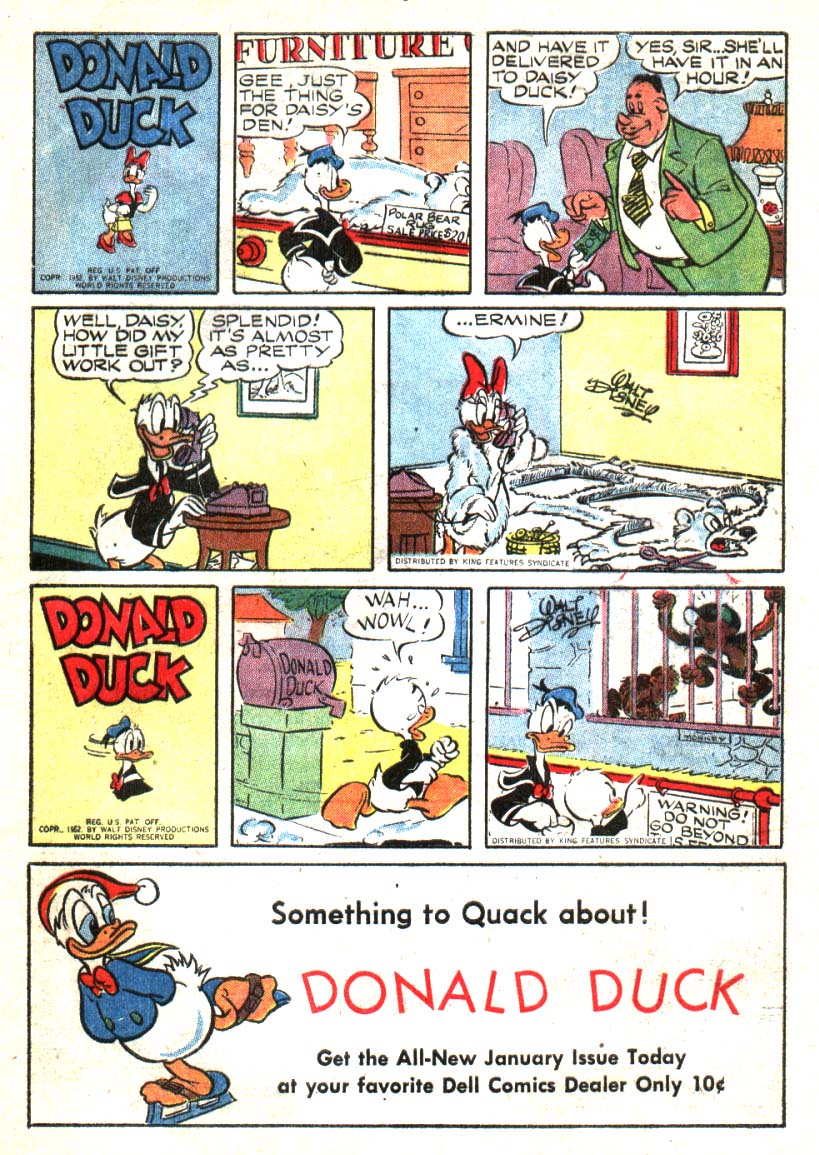Read online Walt Disney's Comics and Stories comic -  Issue #184 - 33