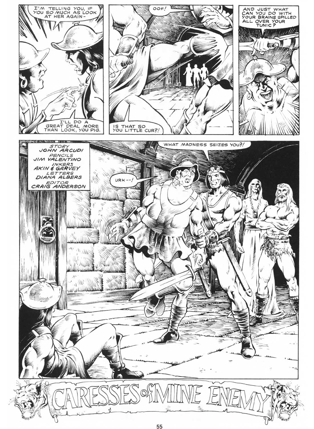 Read online The Savage Sword Of Conan comic -  Issue #158 - 57