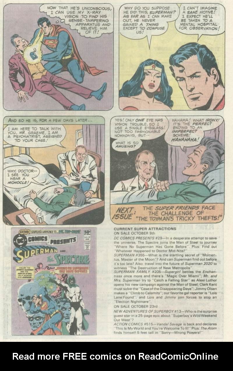 Read online The Super Friends comic -  Issue #40 - 18