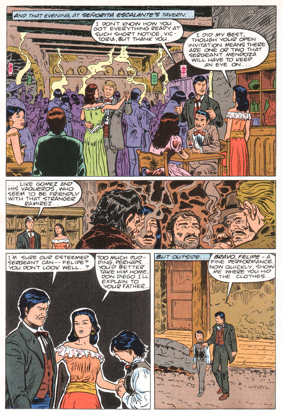 Read online Zorro (1990) comic -  Issue #11 - 21