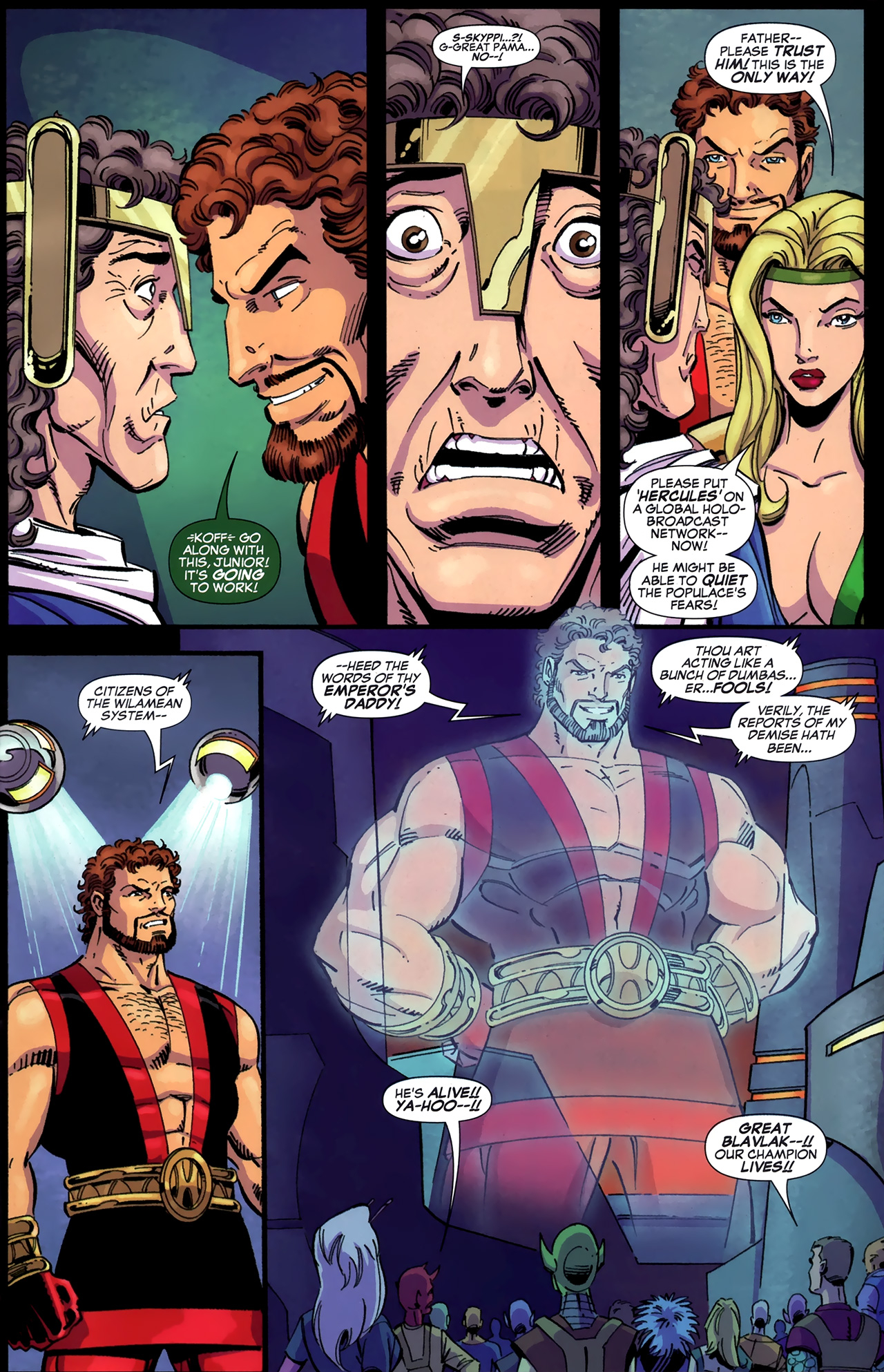 Read online Hercules: Twilight of a God comic -  Issue #3 - 19