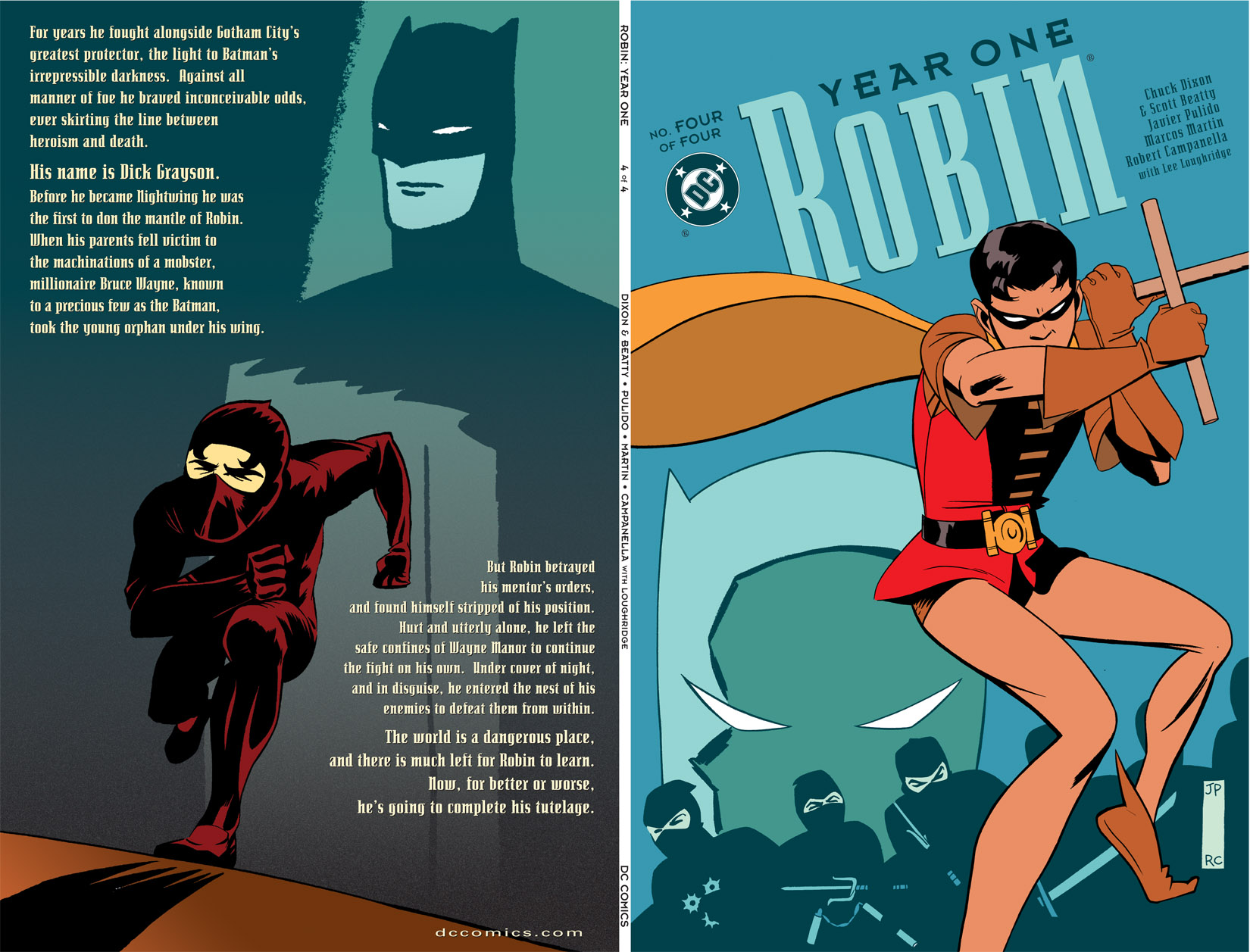 Read online Robin: Year One comic -  Issue #4 - 2
