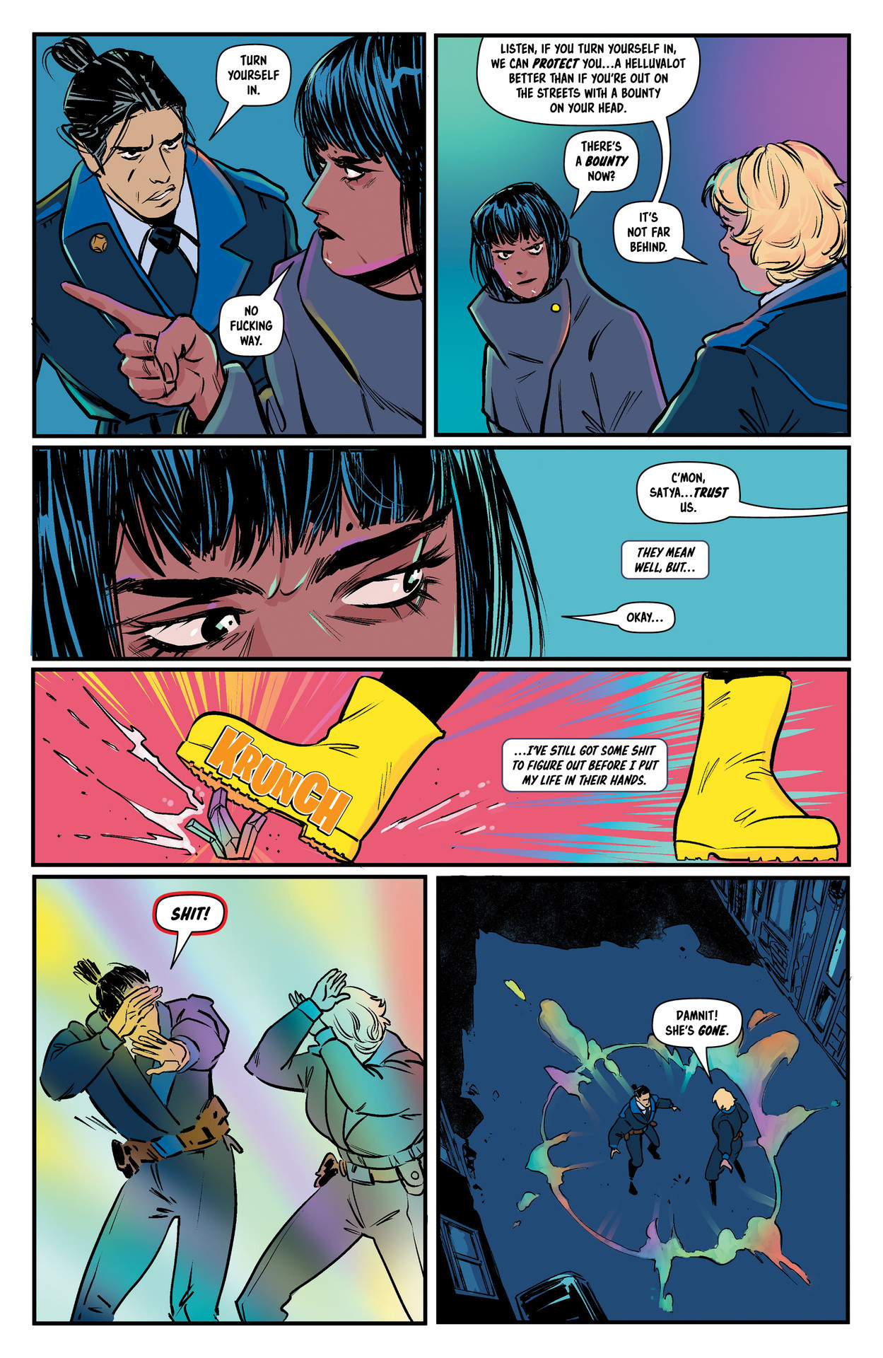 Read online Bylines in Blood comic -  Issue #4 - 7