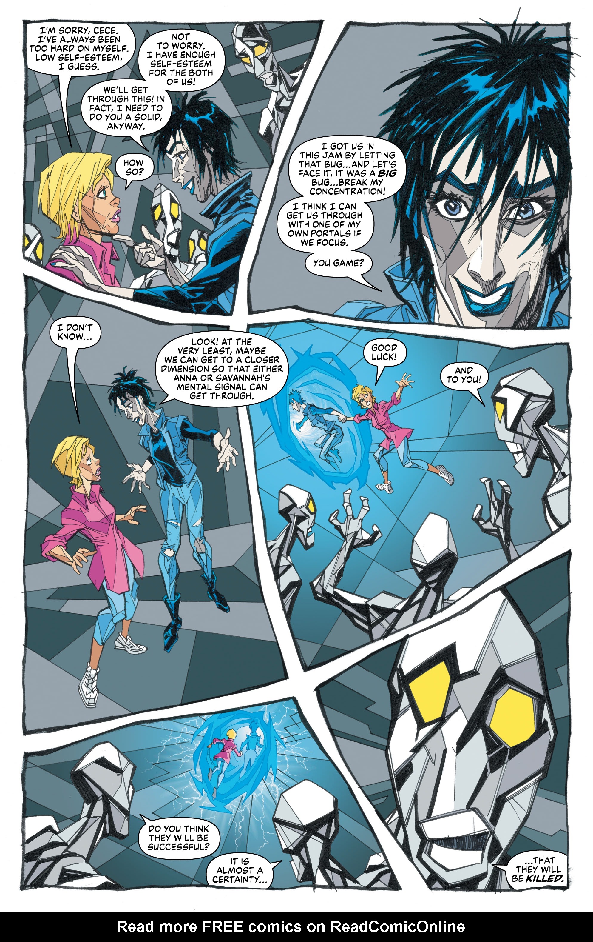 Read online Girls of Dimension 13 comic -  Issue #4 - 5