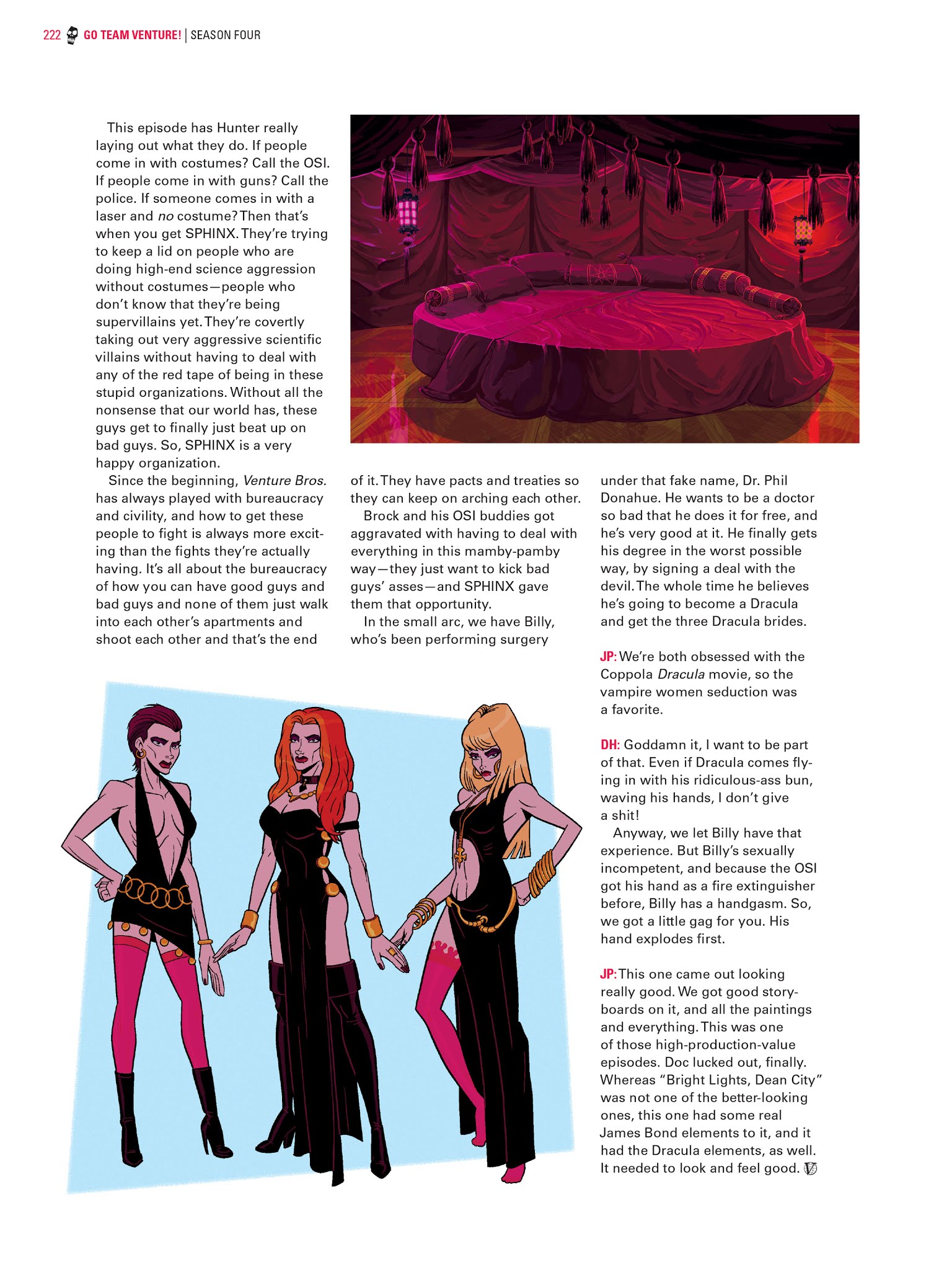 Read online Go Team Venture!: The Art and Making of The Venture Bros. comic -  Issue # TPB (Part 3) - 21