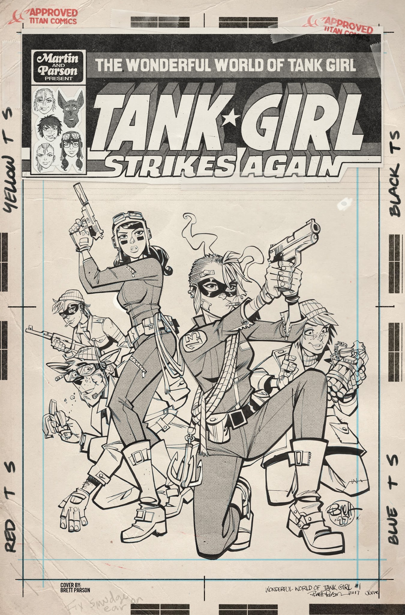 Read online The Wonderful World of Tank Girl comic -  Issue #1 - 4