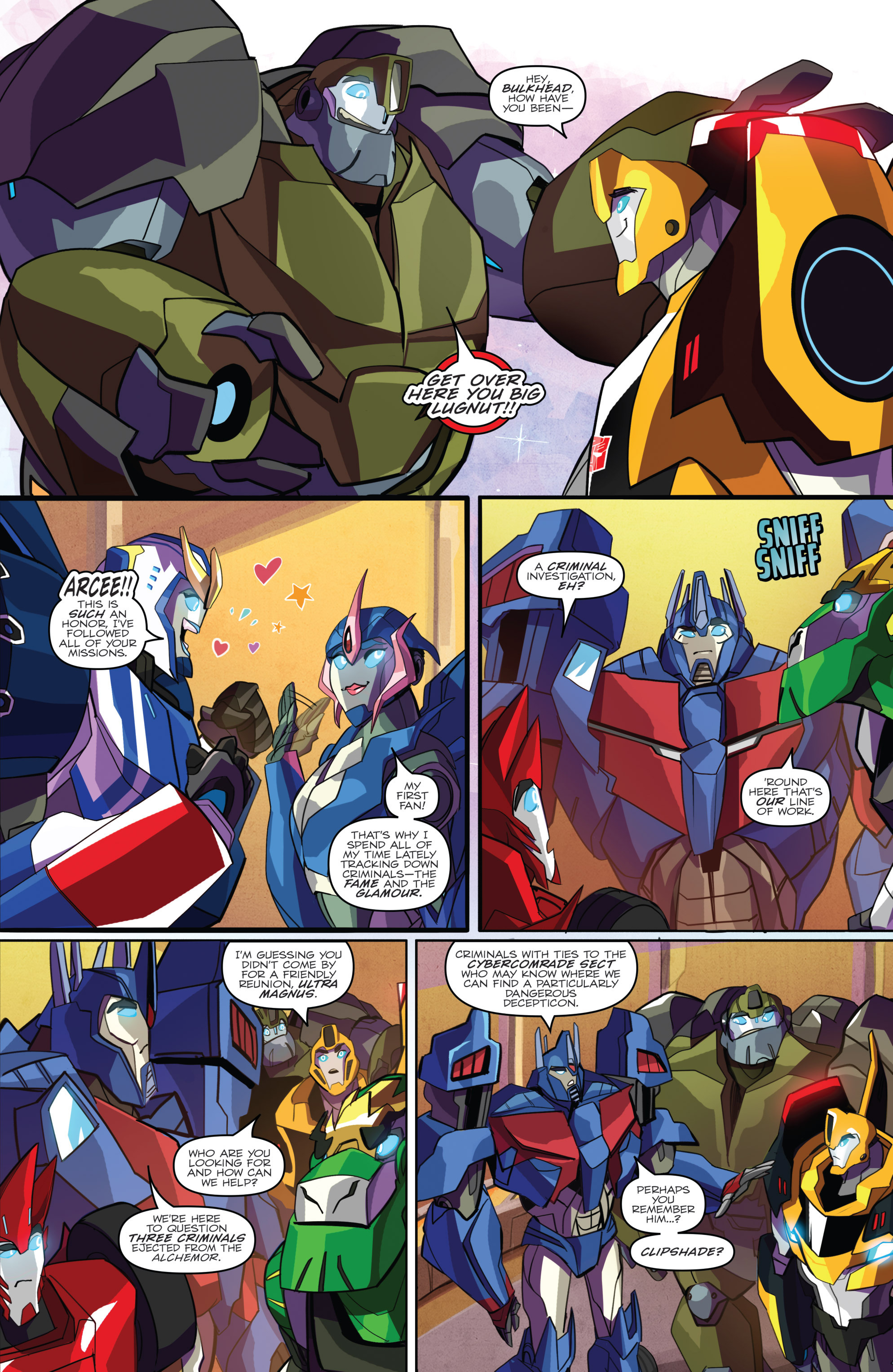 Read online Transformers Robots In Disguise (2015) comic Issue 2