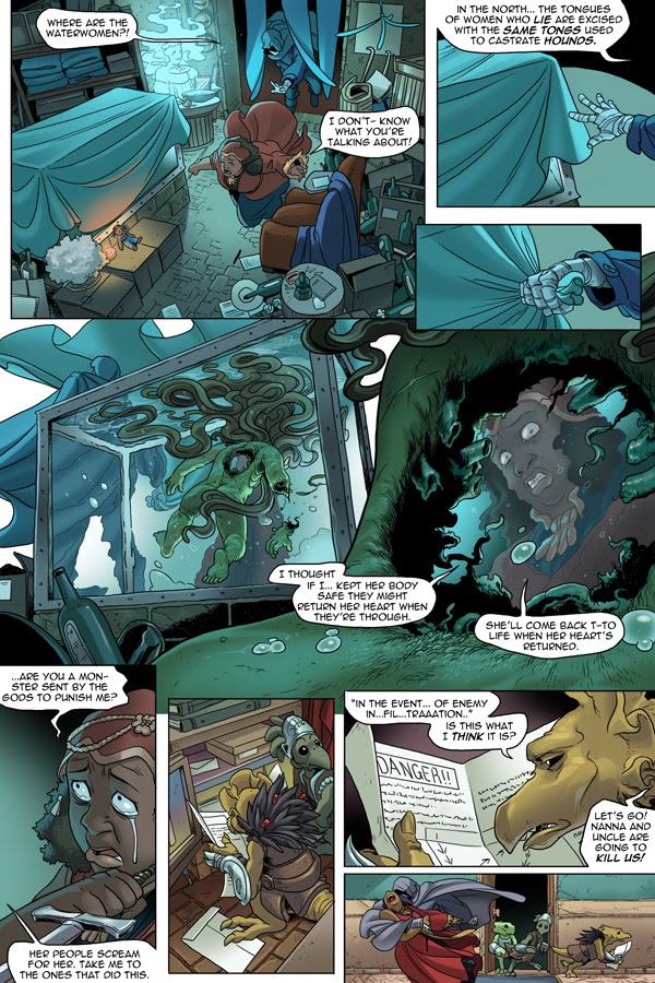 Read online Unsounded comic -  Issue #15 - 66