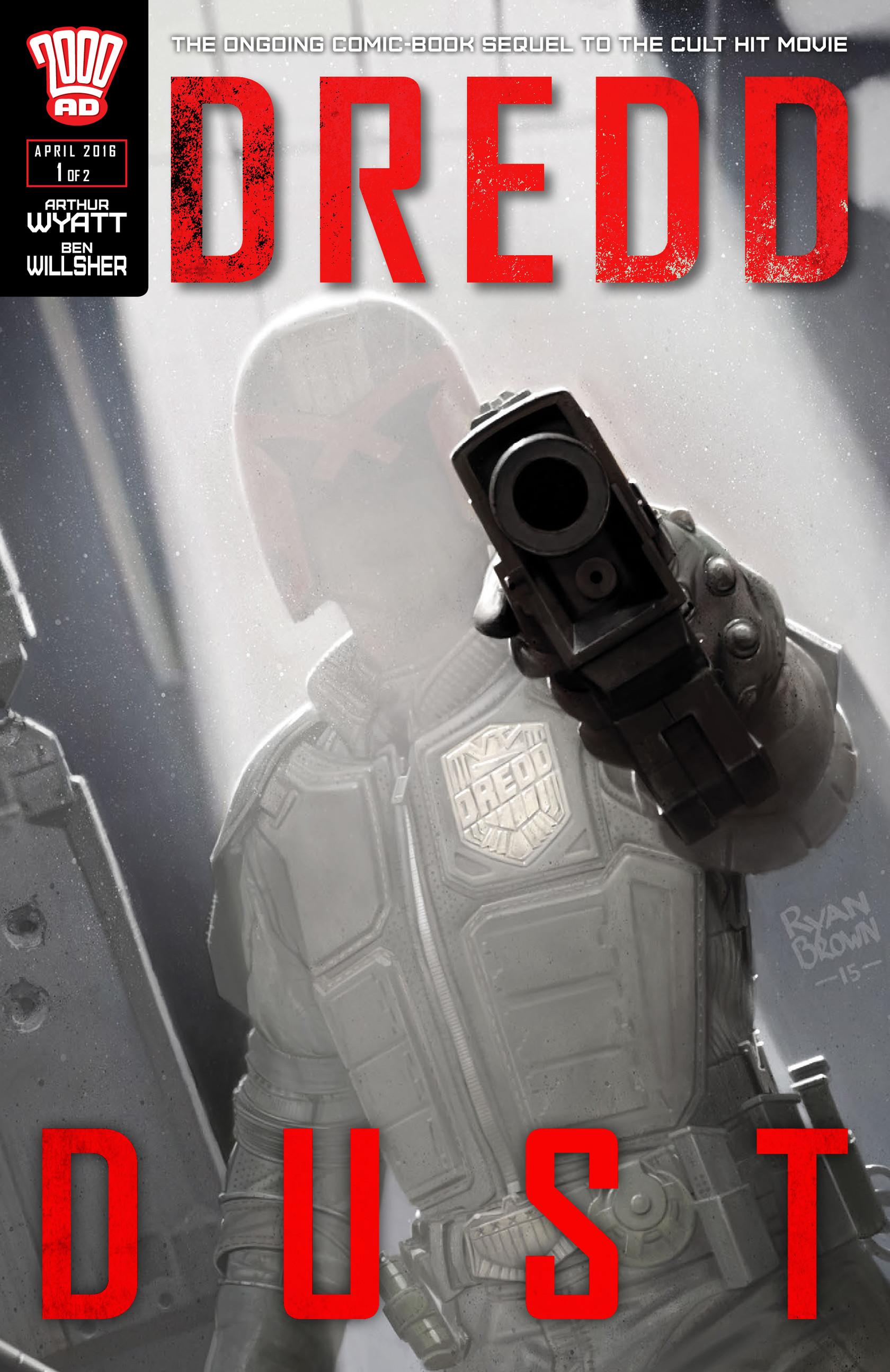 Read online Dredd: Dust comic -  Issue #1 - 1