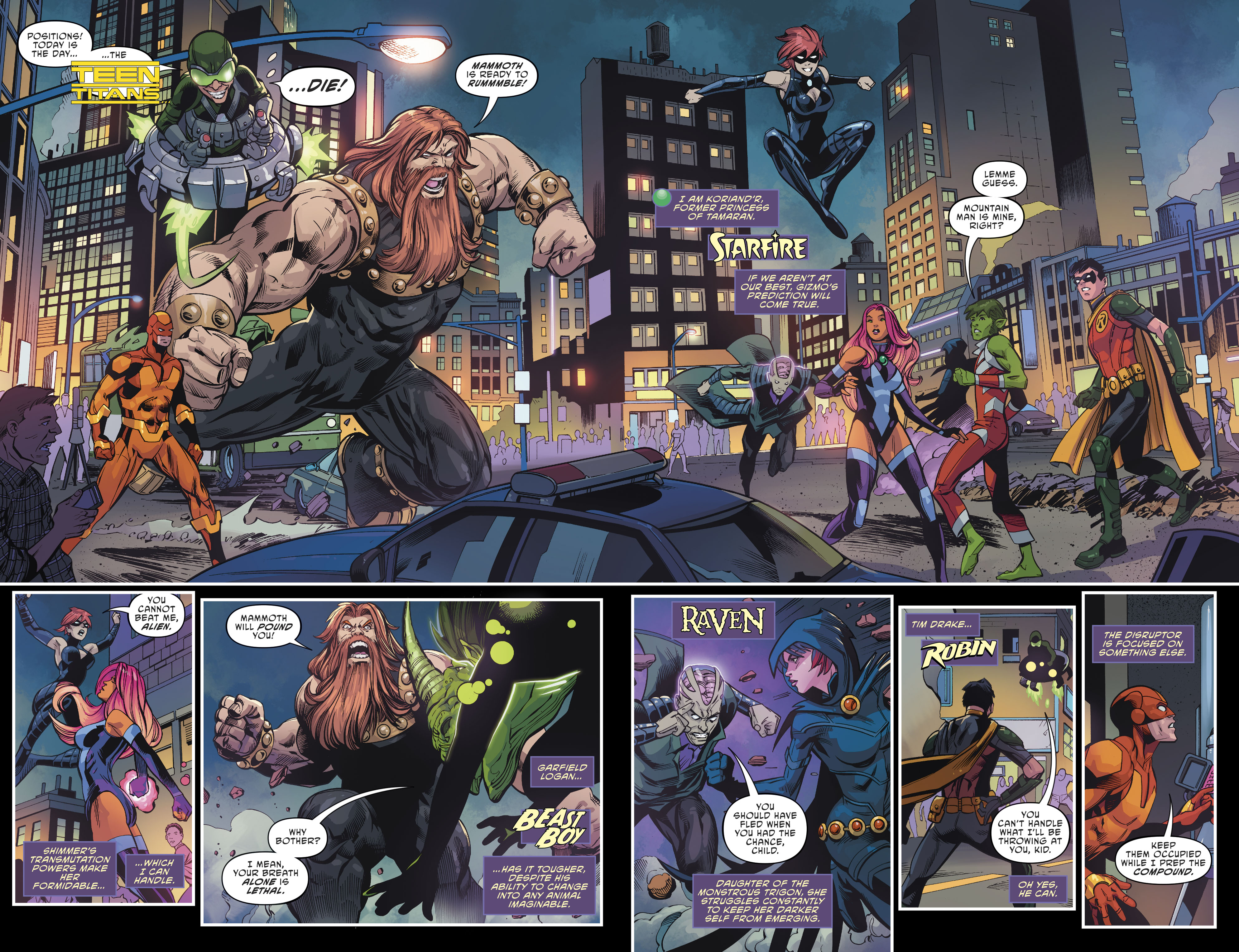 Read online Titans: Burning Rage comic -  Issue #2 - 4