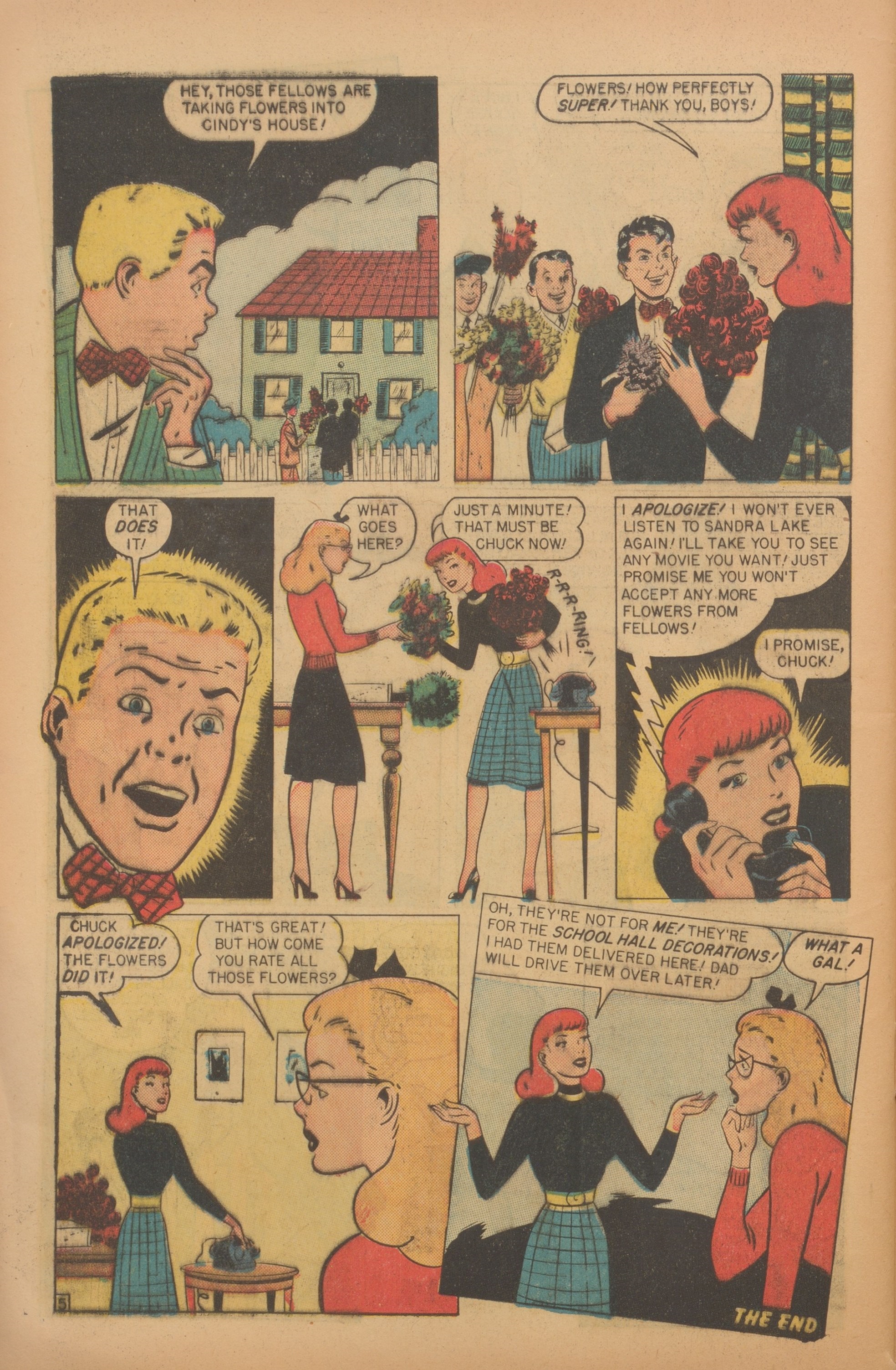 Read online Margie Comics comic -  Issue #44 - 44