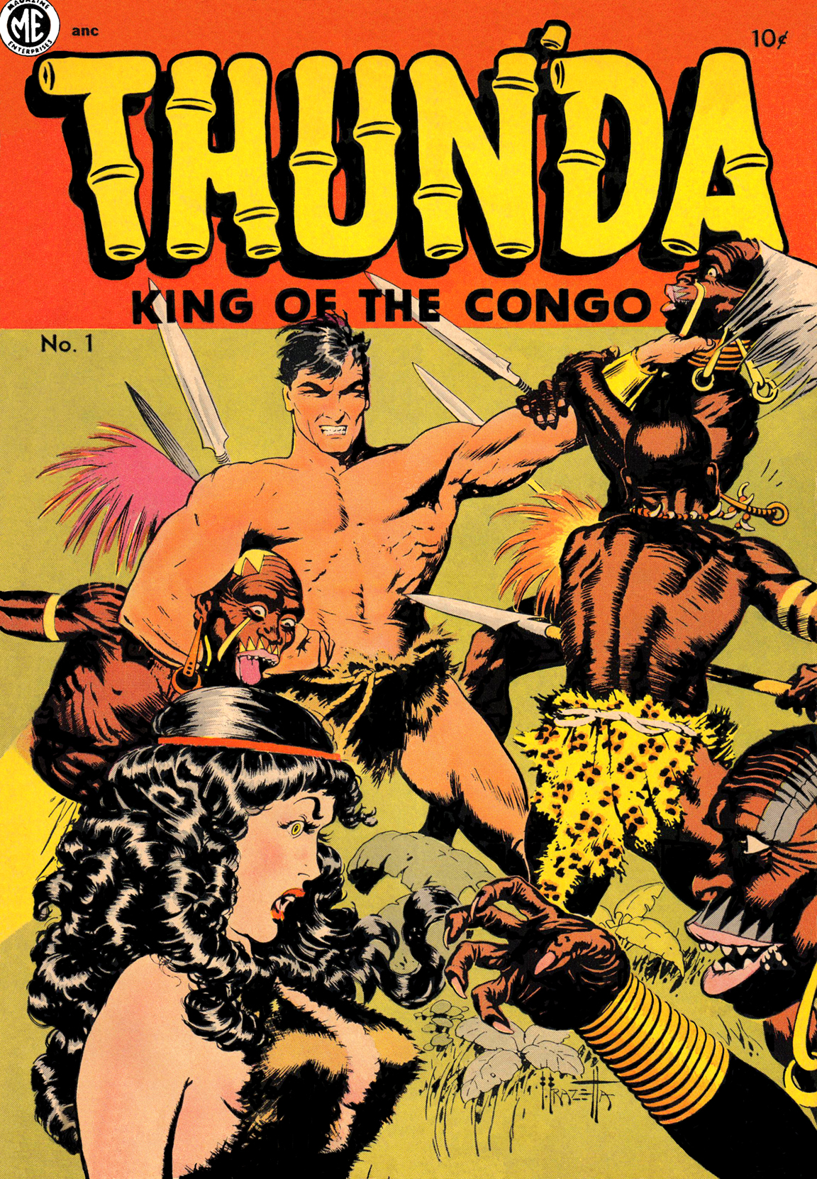 Read online Thun'da: King of the Congo comic -  Issue #1 - 1