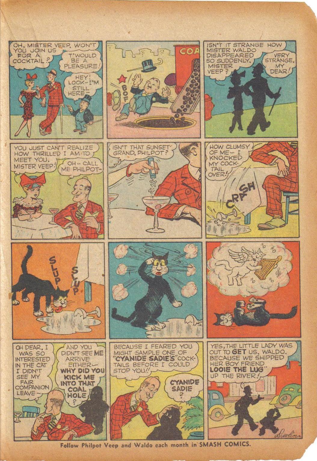 Read online Smash Comics comic -  Issue #5 - 36