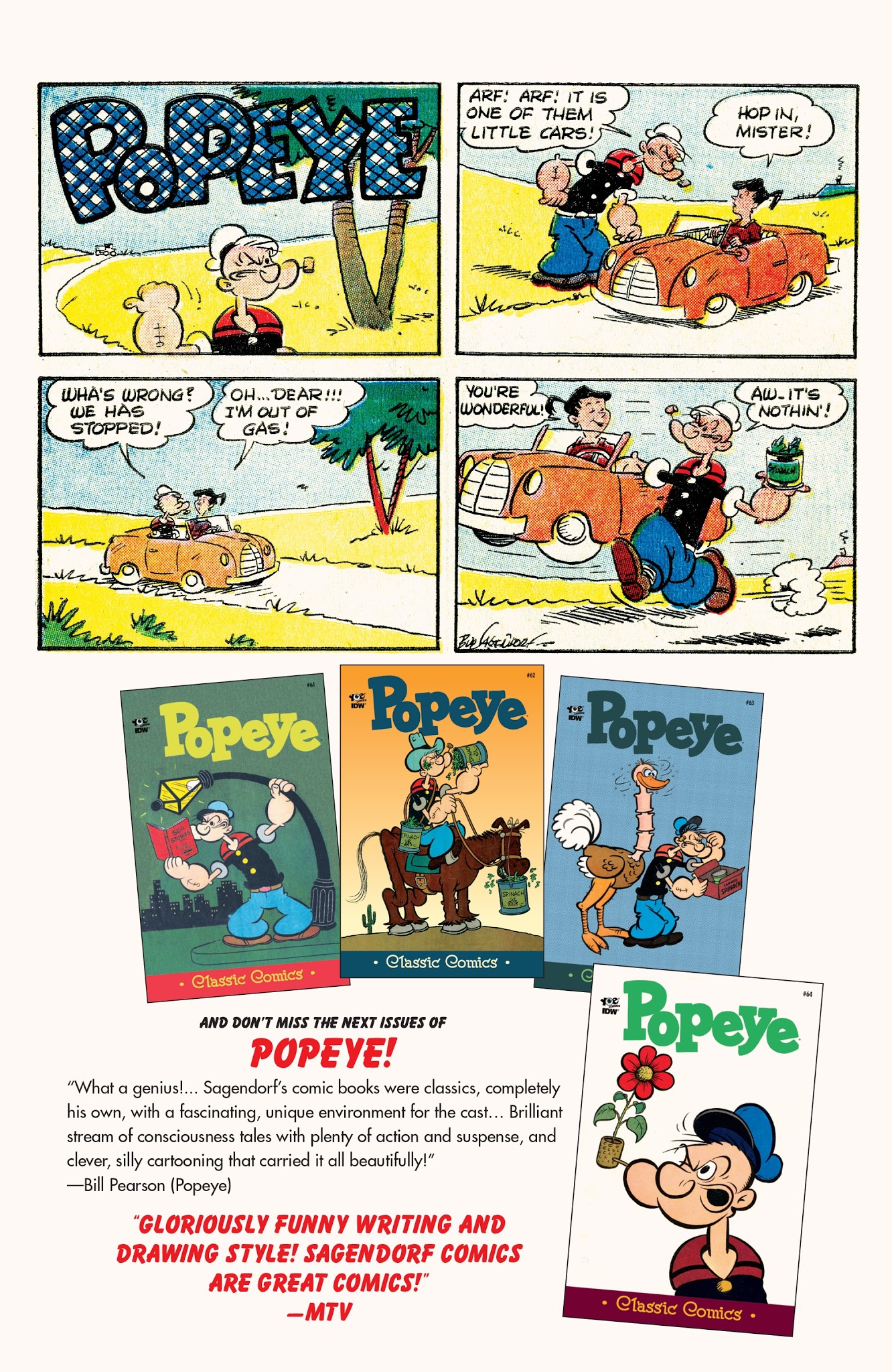 Read online Classic Popeye comic -  Issue #63 - 33