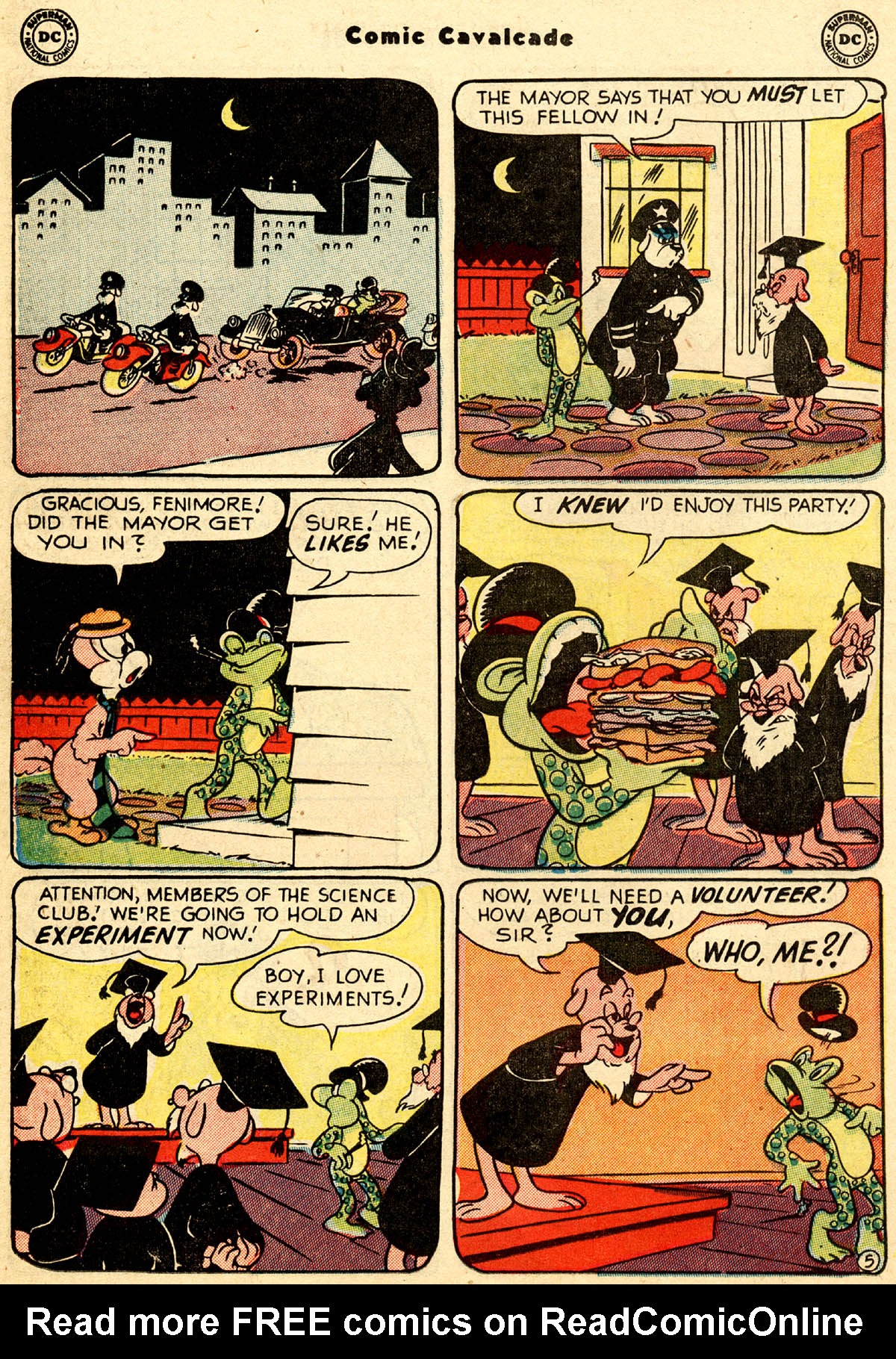 Read online Comic Cavalcade comic -  Issue #50 - 32