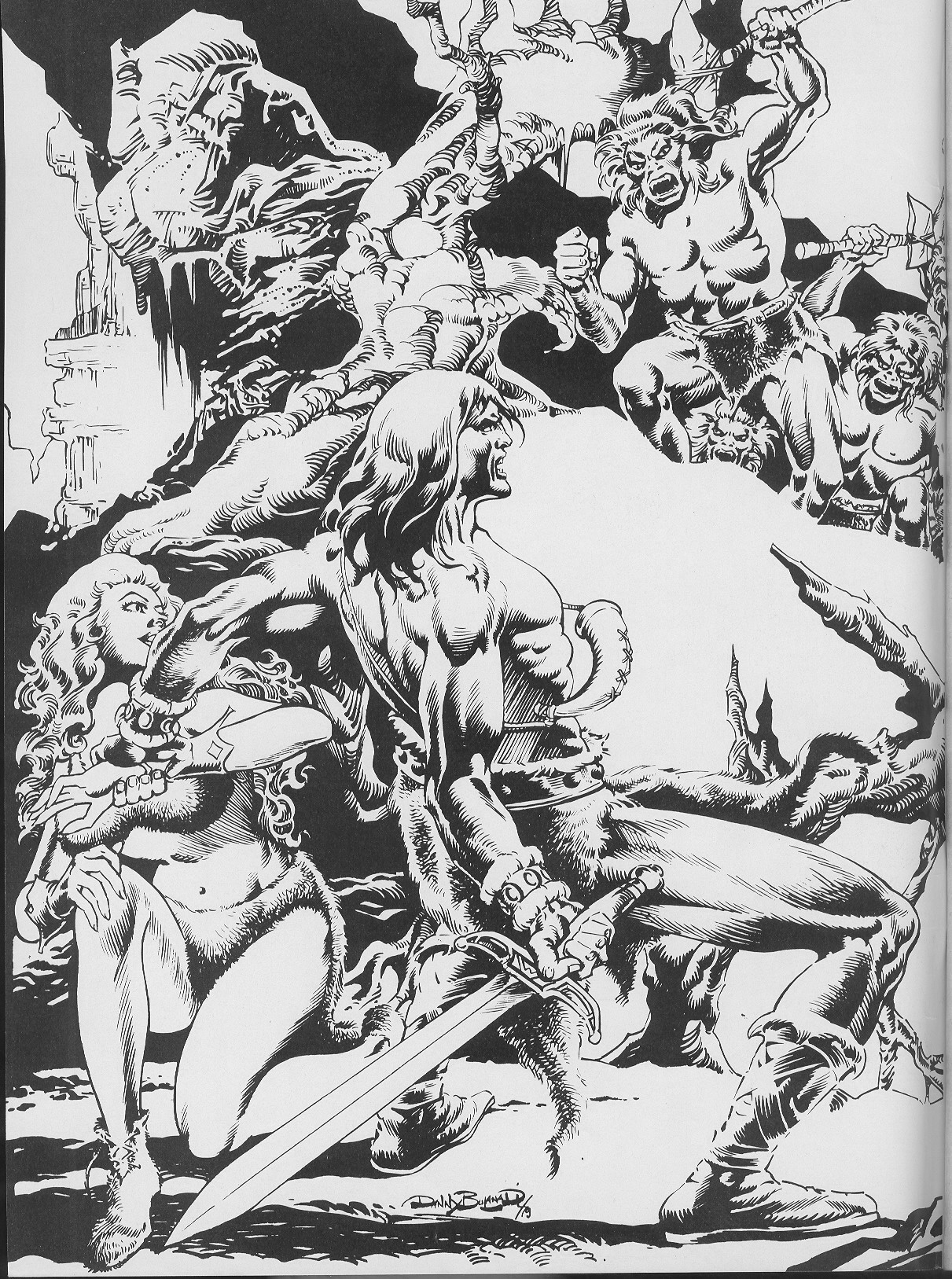 Read online The Savage Sword Of Conan comic -  Issue #50 - 2