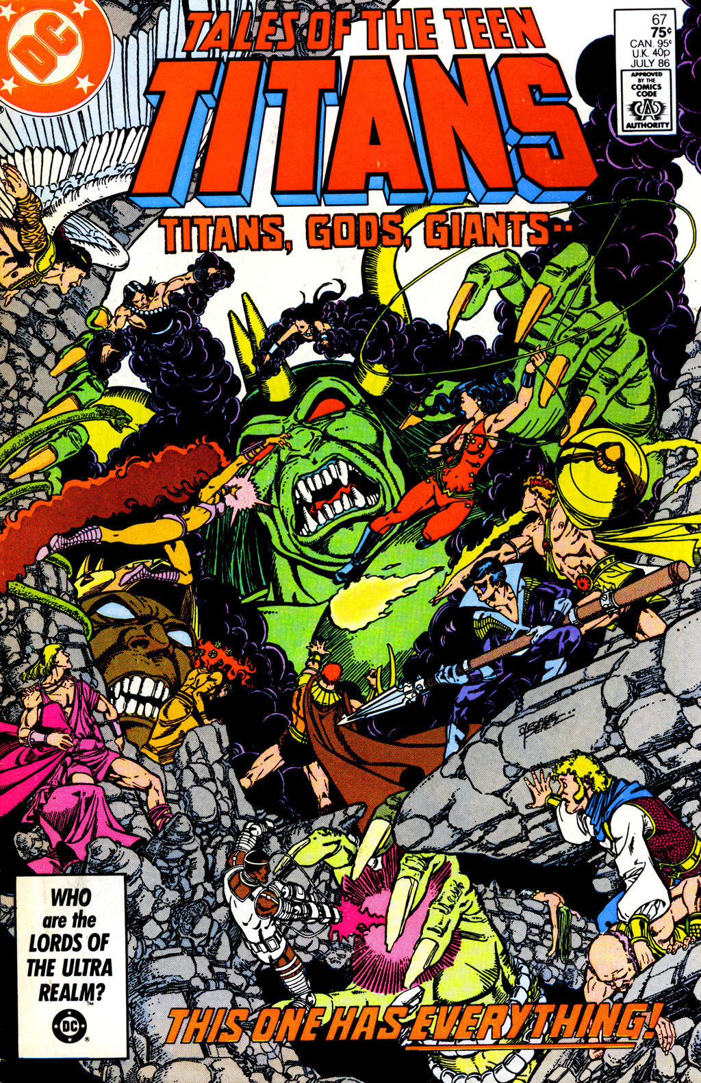 Read online Tales of the Teen Titans comic -  Issue #67 - 1