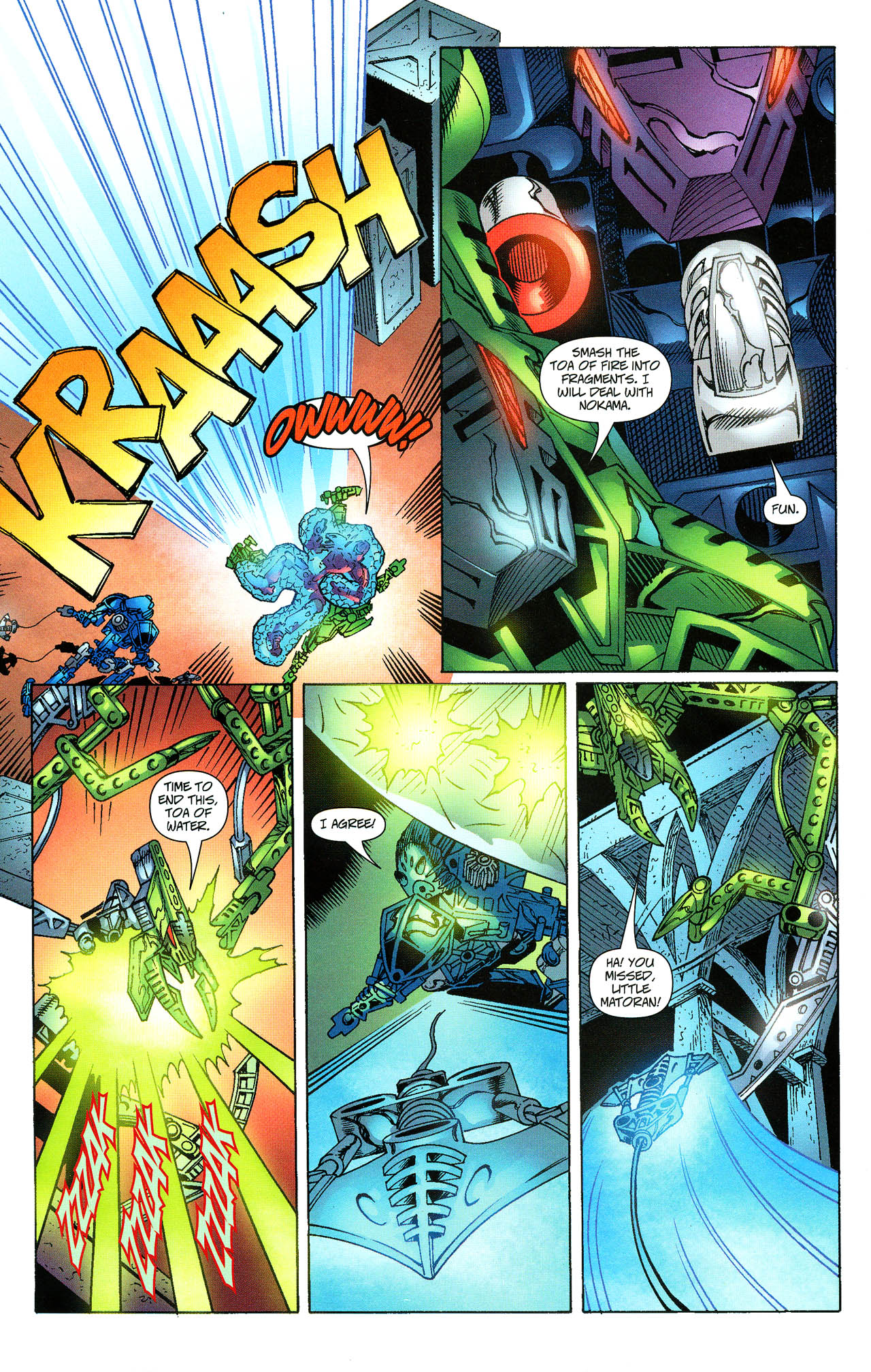 Read online Bionicle comic -  Issue #20 - 11