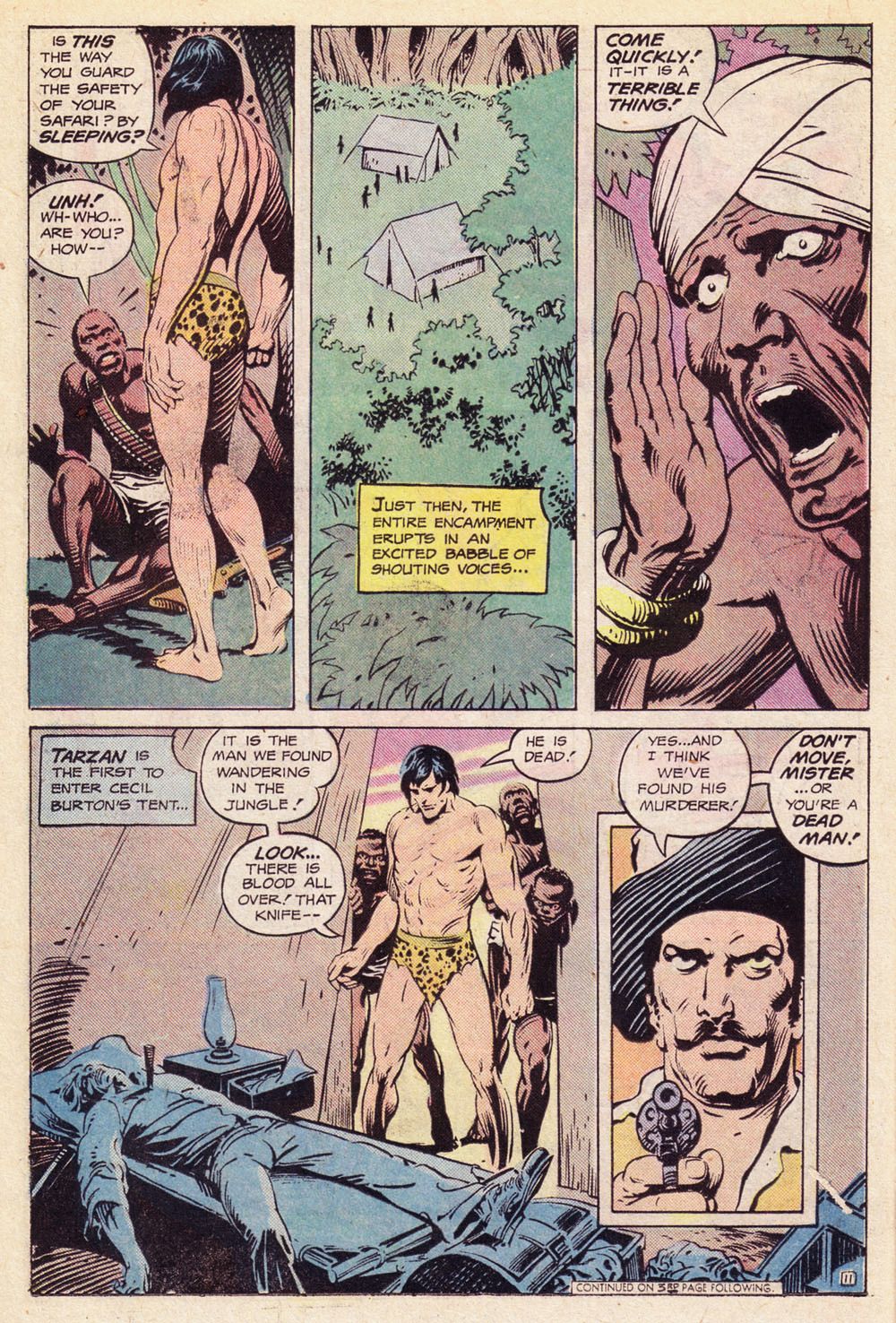 Read online Tarzan (1972) comic -  Issue #246 - 21