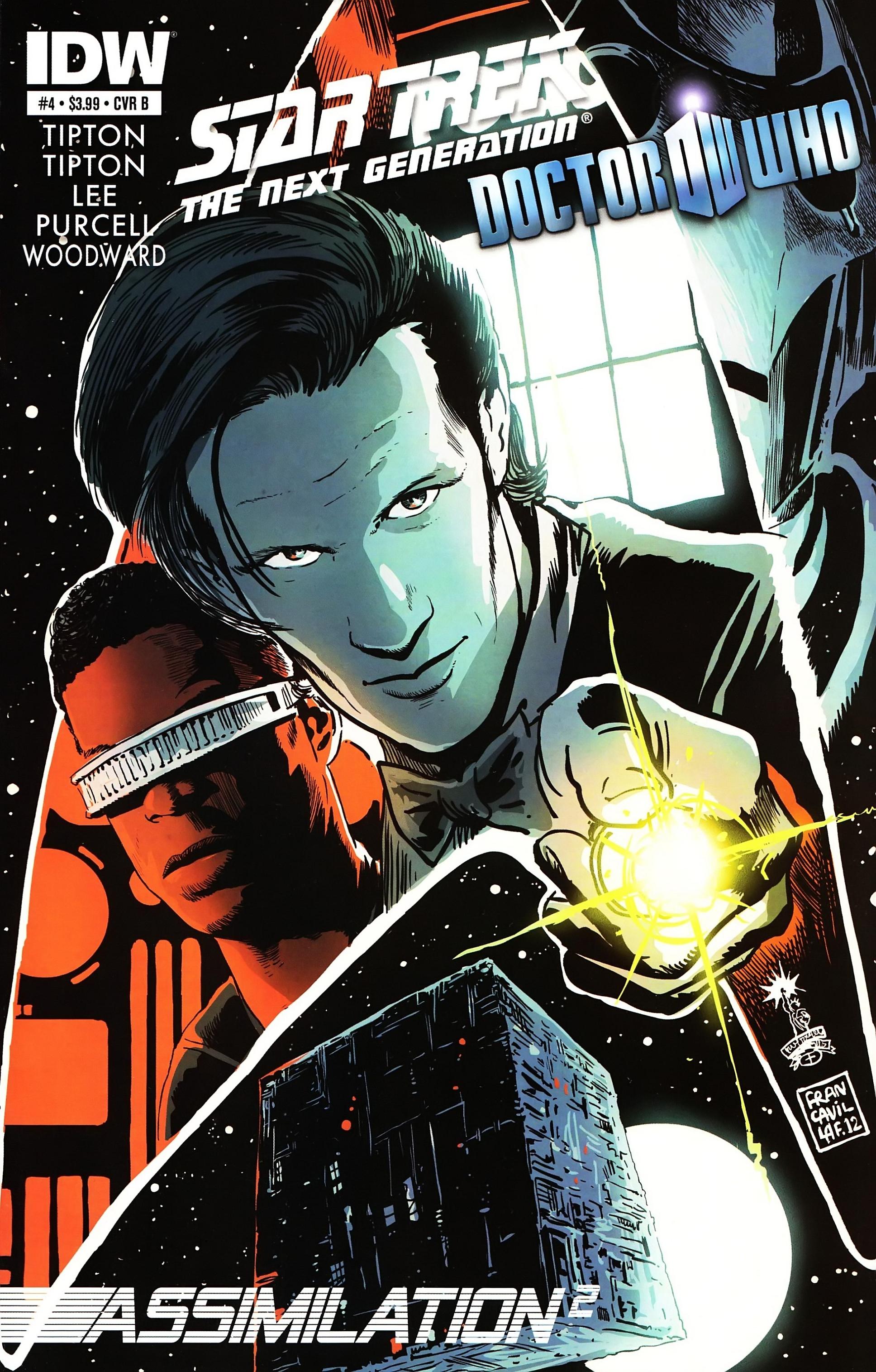 Read online Star Trek: The Next Generation/Doctor Who: Assimilation² comic -  Issue #4 - 2