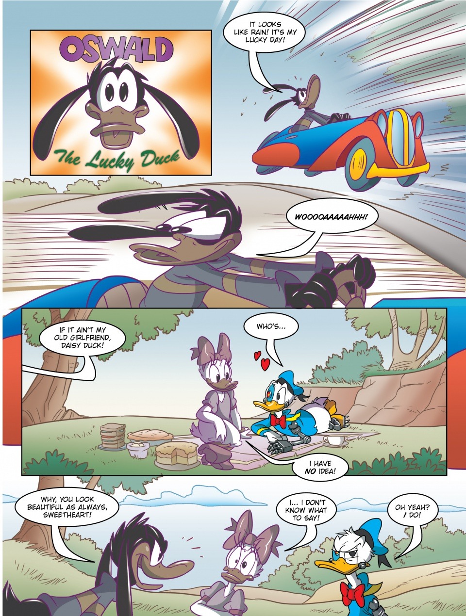 Read online Epic Mickey: Tales of the Wasteland comic -  Issue # Oswald the Lucky Duck - 5
