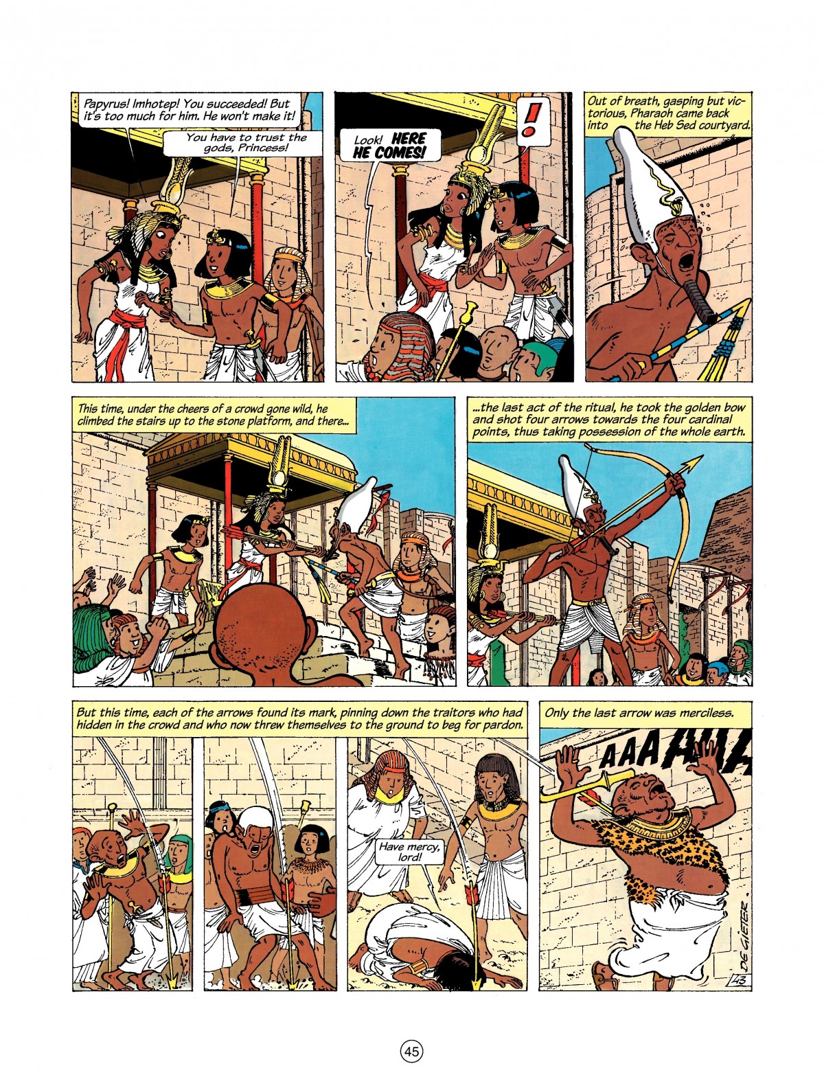 Read online Papyrus comic -  Issue #2 - 44