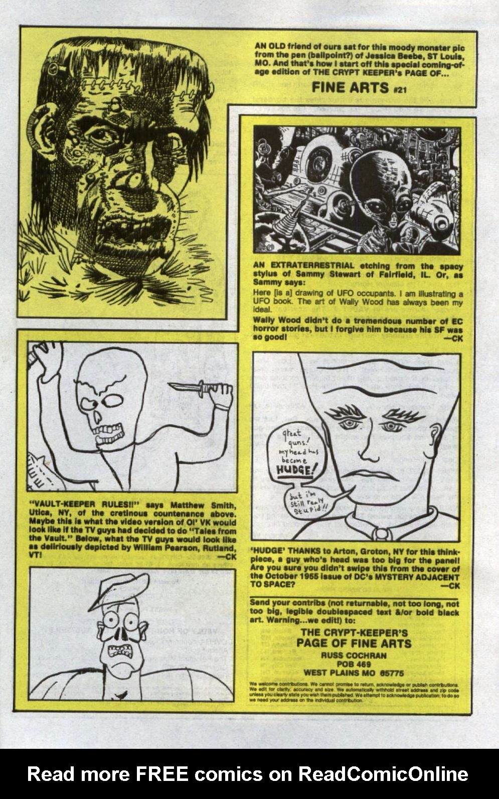 Read online The Vault of Horror (1950) comic -  Issue #20 - 21