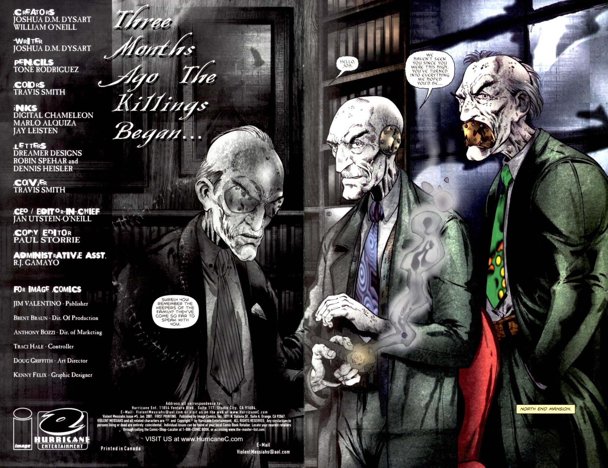 Read online Violent Messiahs comic -  Issue #5 - 2