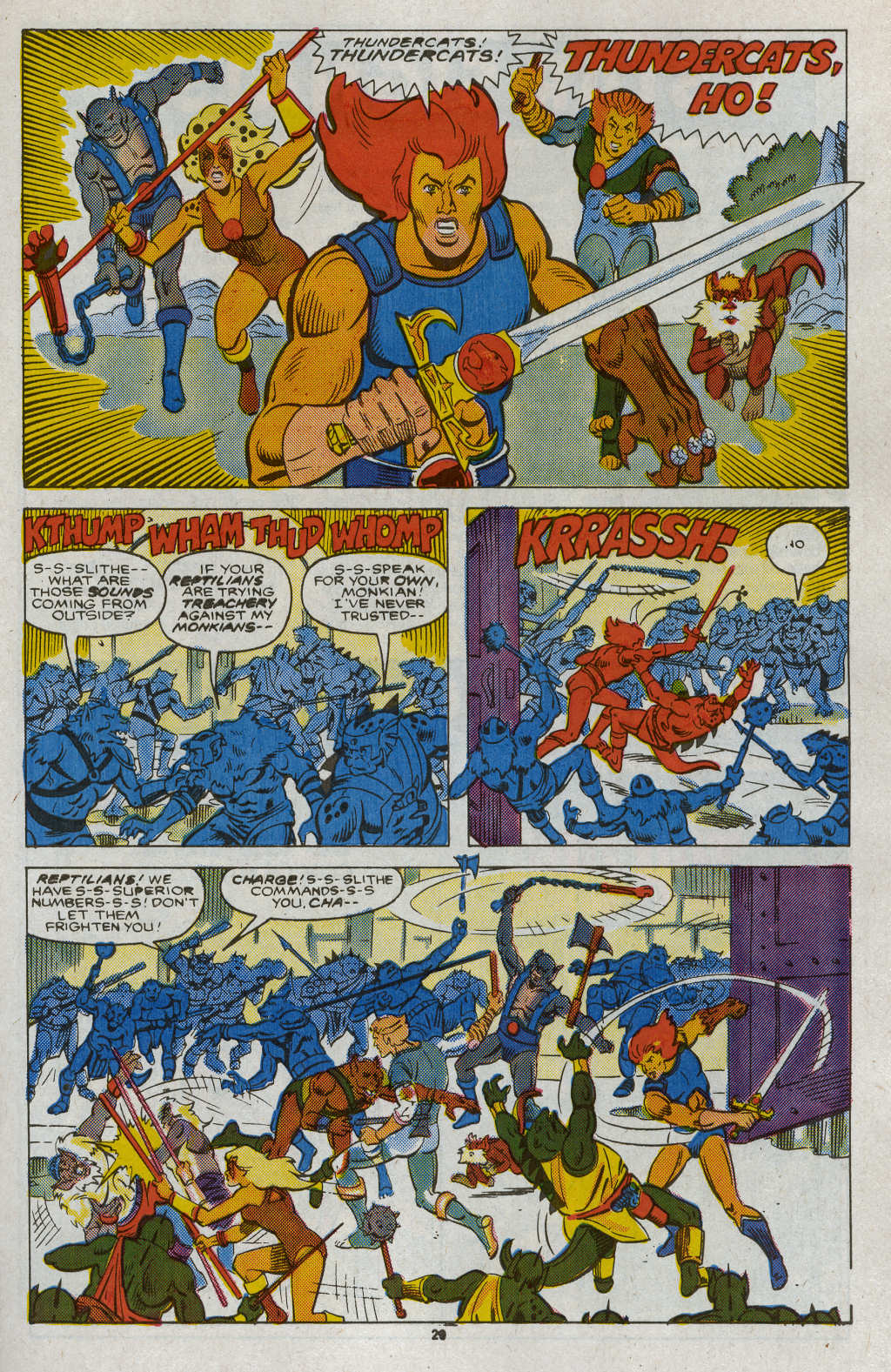 Read online ThunderCats (1985) comic -  Issue #8 - 29