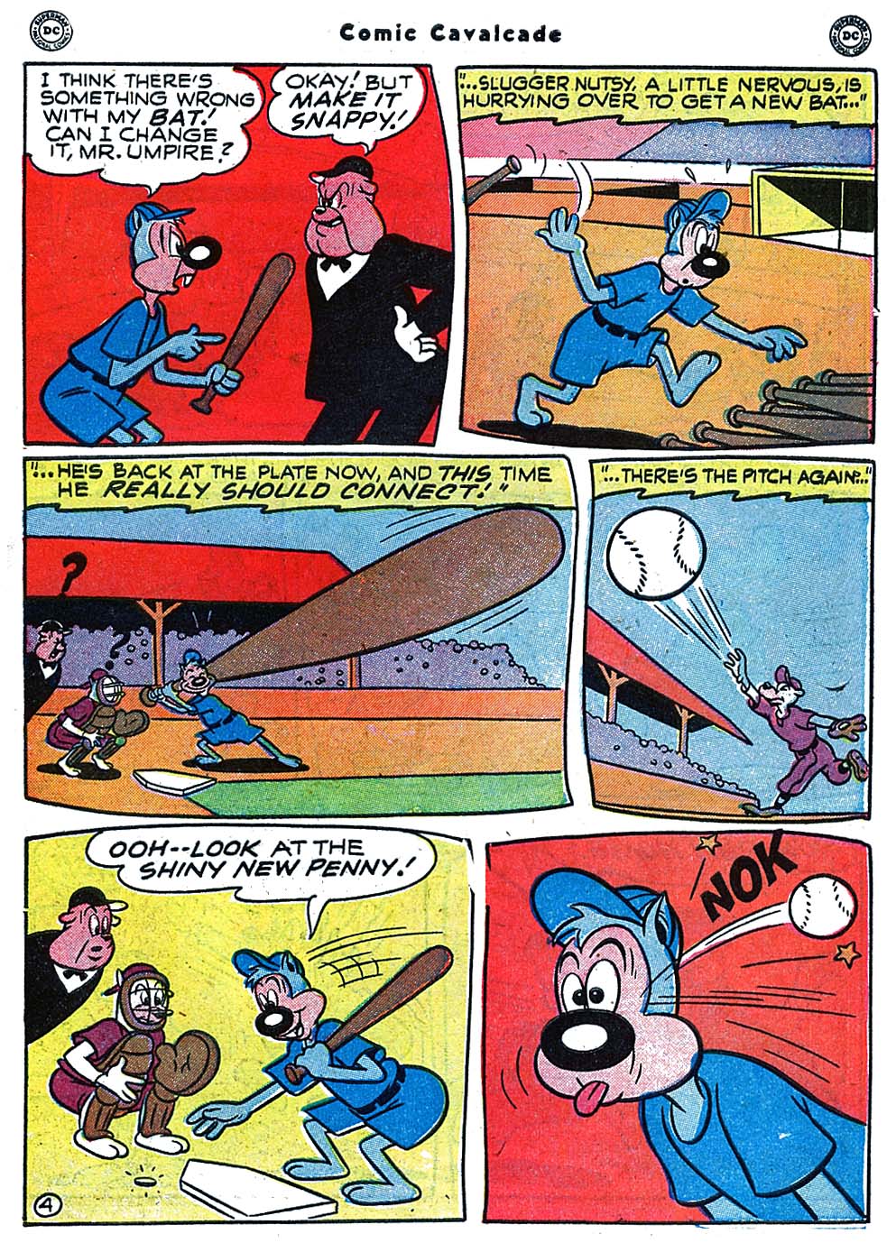 Read online Comic Cavalcade comic -  Issue #38 - 71