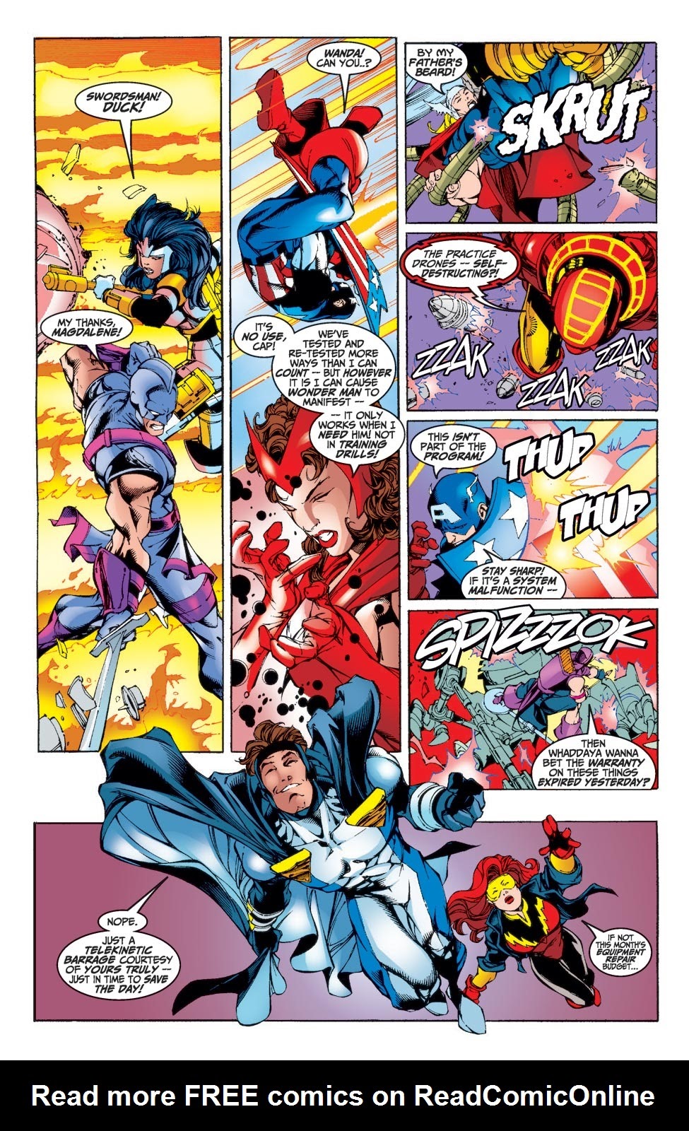 Read online Avengers/Squadron Supreme '98 comic -  Issue # Full - 5