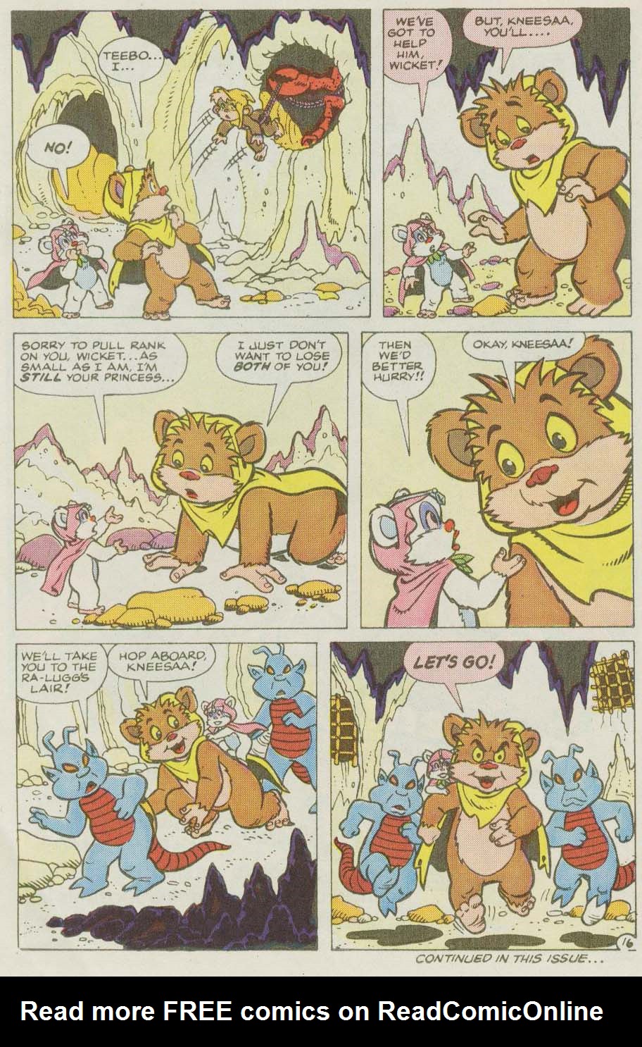 Read online Ewoks (1987) comic -  Issue #11 - 17