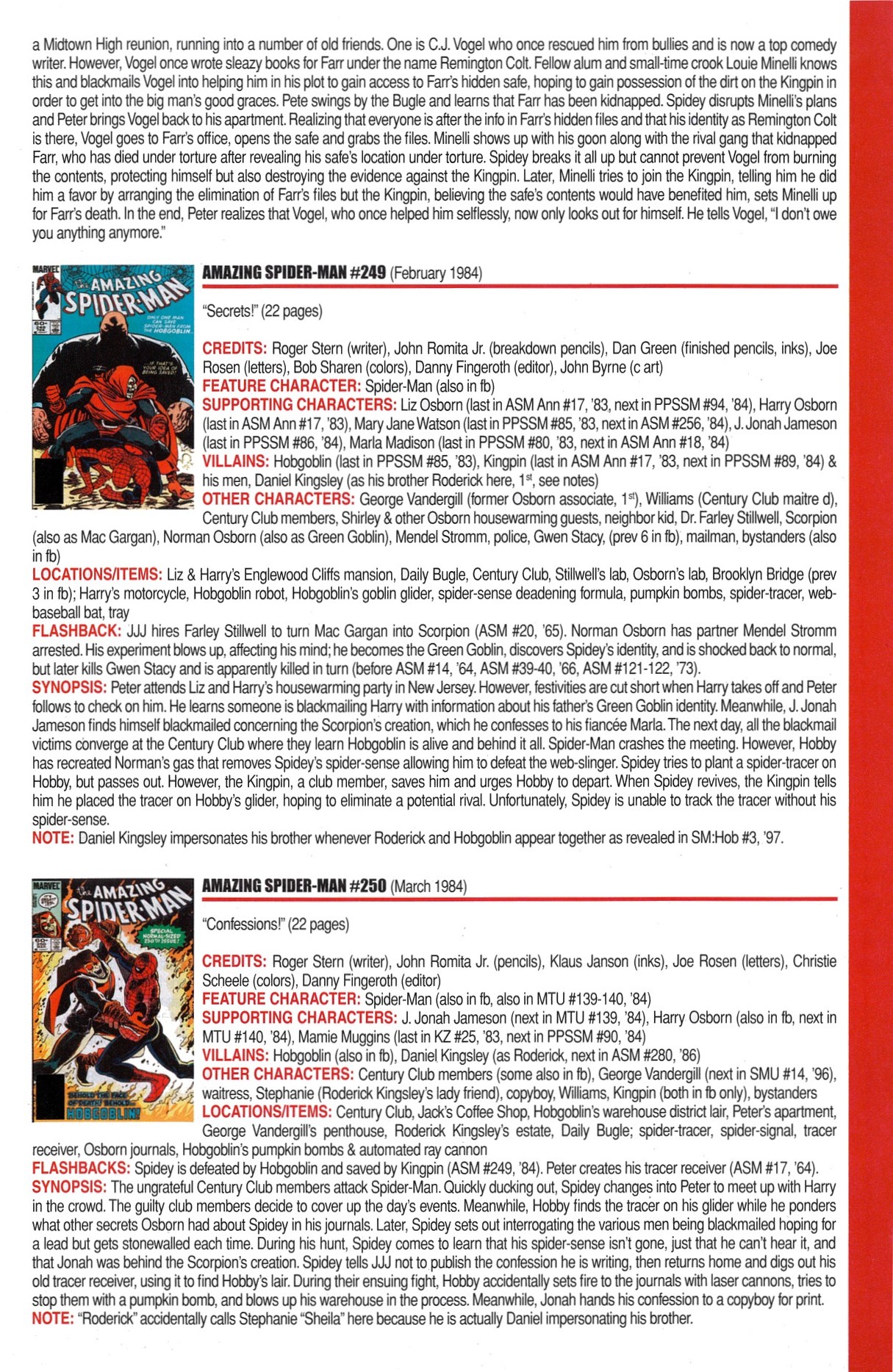 Read online Official Index to the Marvel Universe comic -  Issue #6 - 5