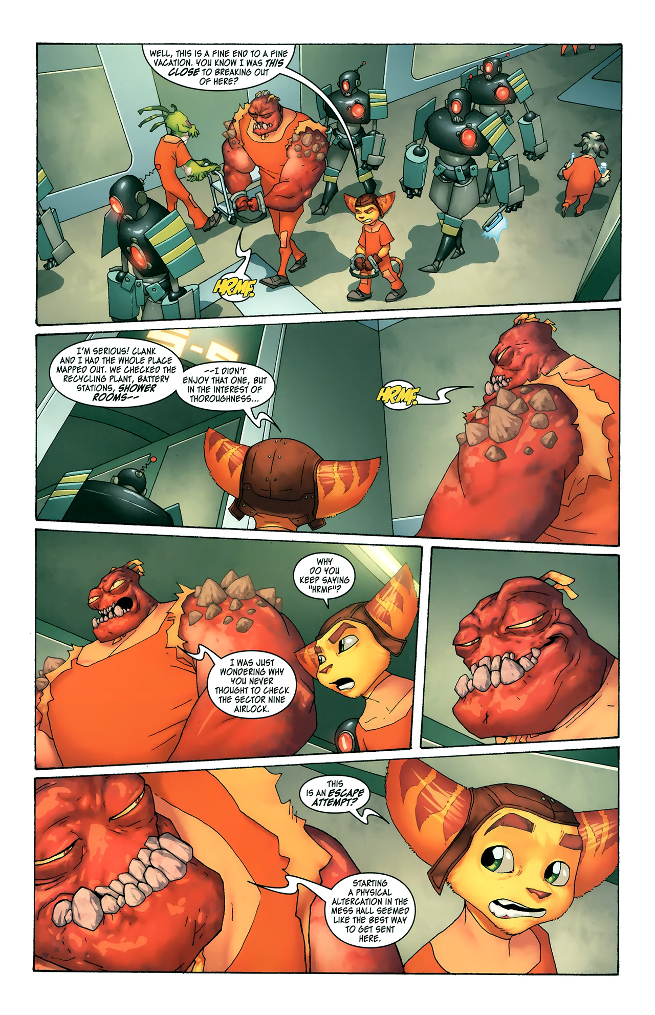 Read online Ratchet & Clank comic -  Issue #2 - 10