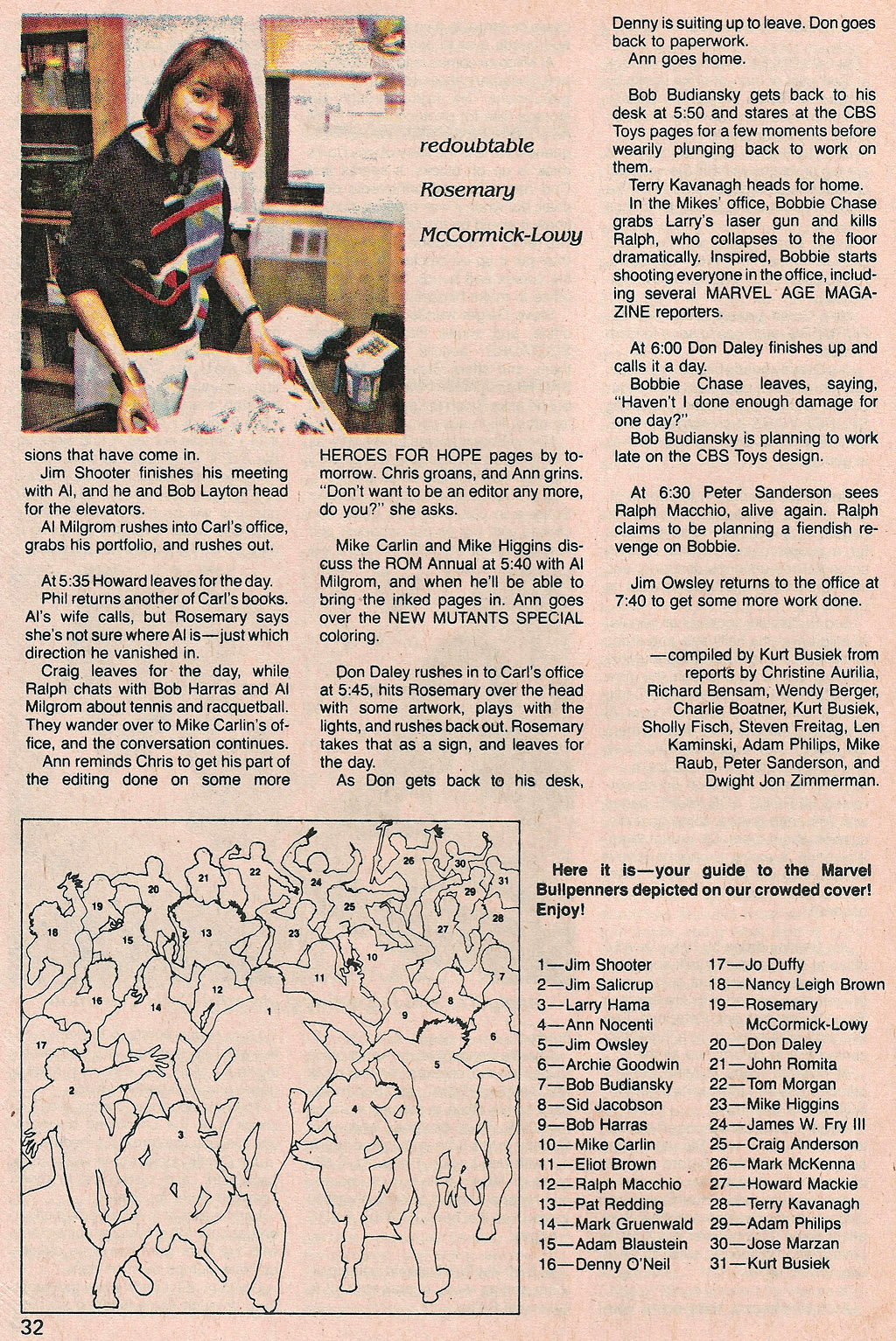 Read online Marvel Age comic -  Issue #35 - 33