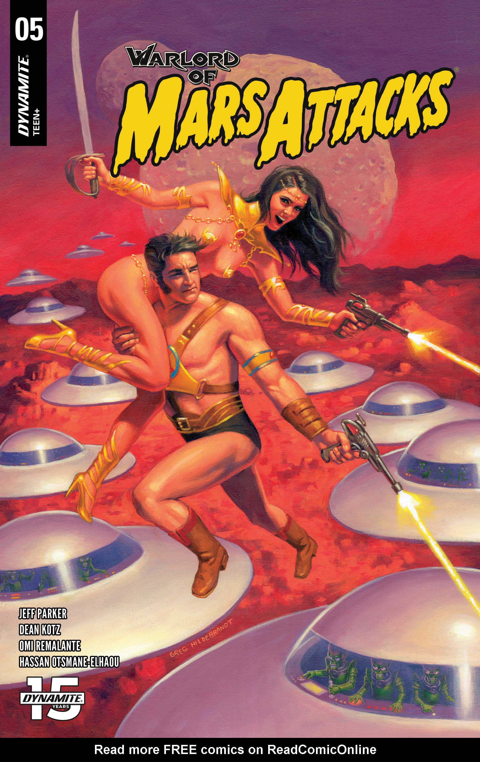 Read online Warlord of Mars Attacks comic -  Issue #5 - 1