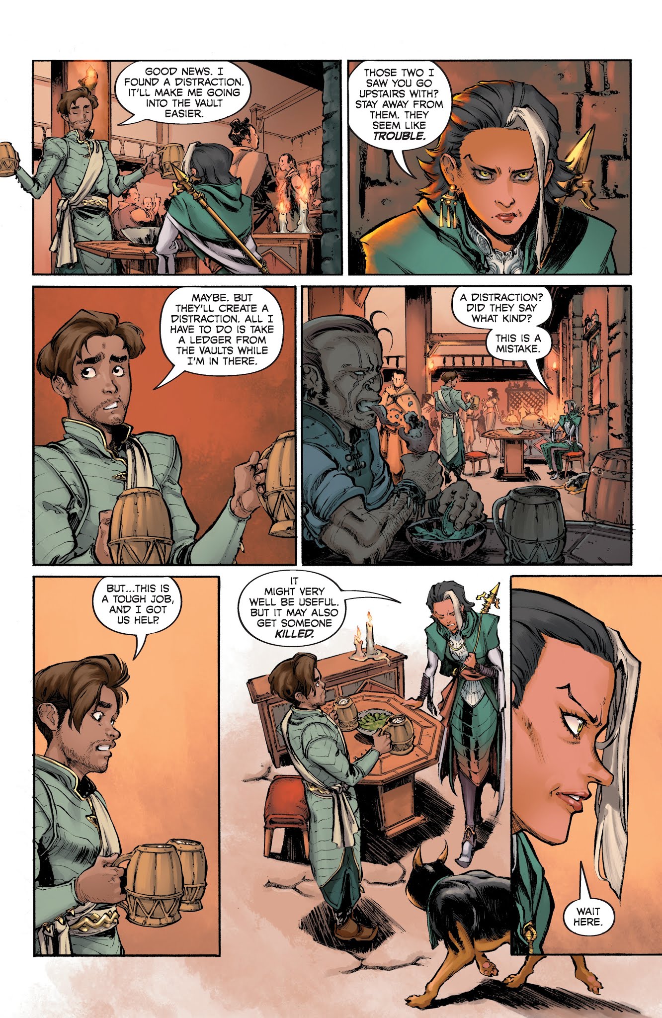 Read online Dragon Age: Deception comic -  Issue #2 - 9