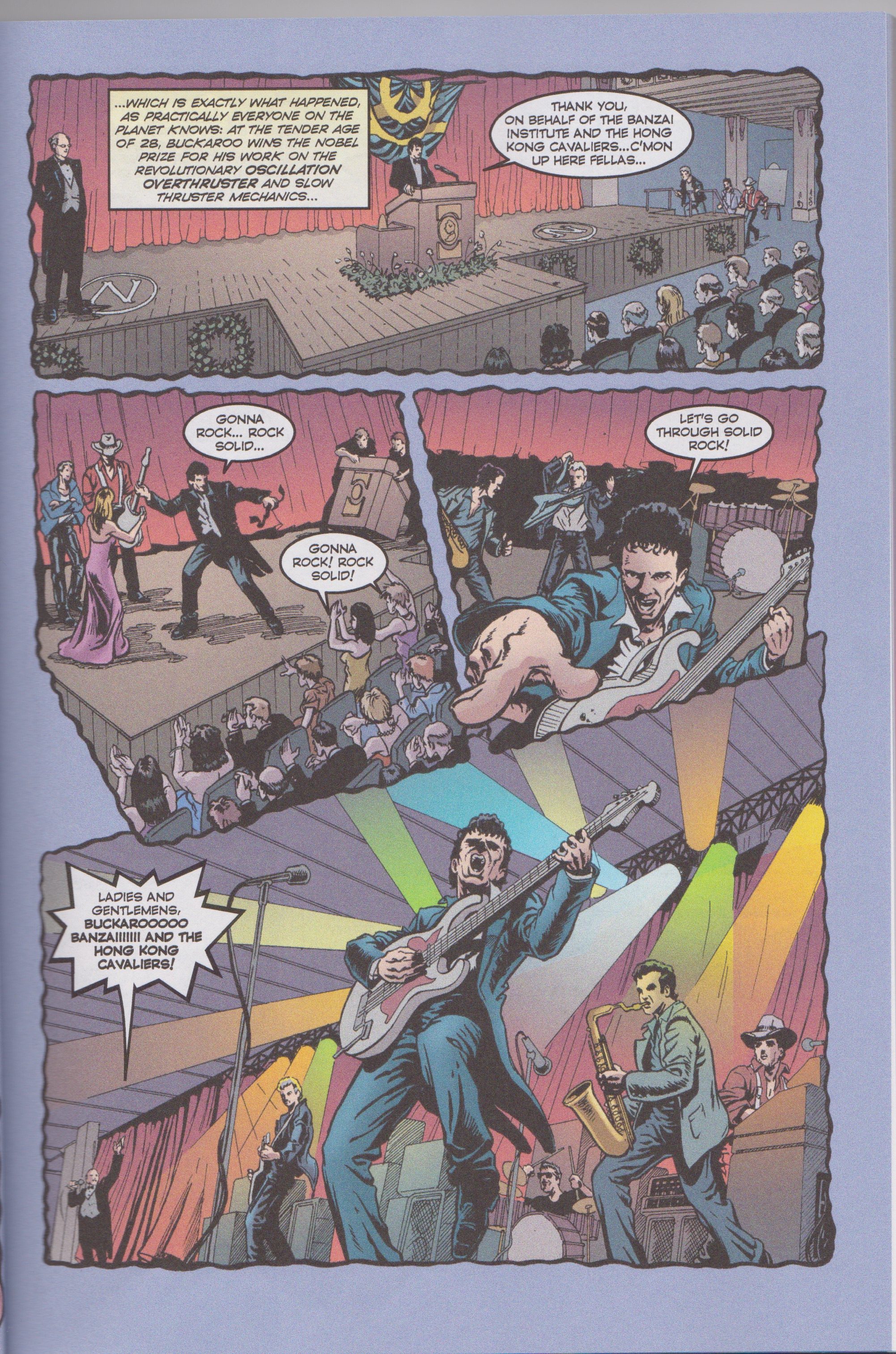 Read online Buckaroo Banzai: No Matter Where You Go... There You Are... comic -  Issue # TPB (Part 1) - 38