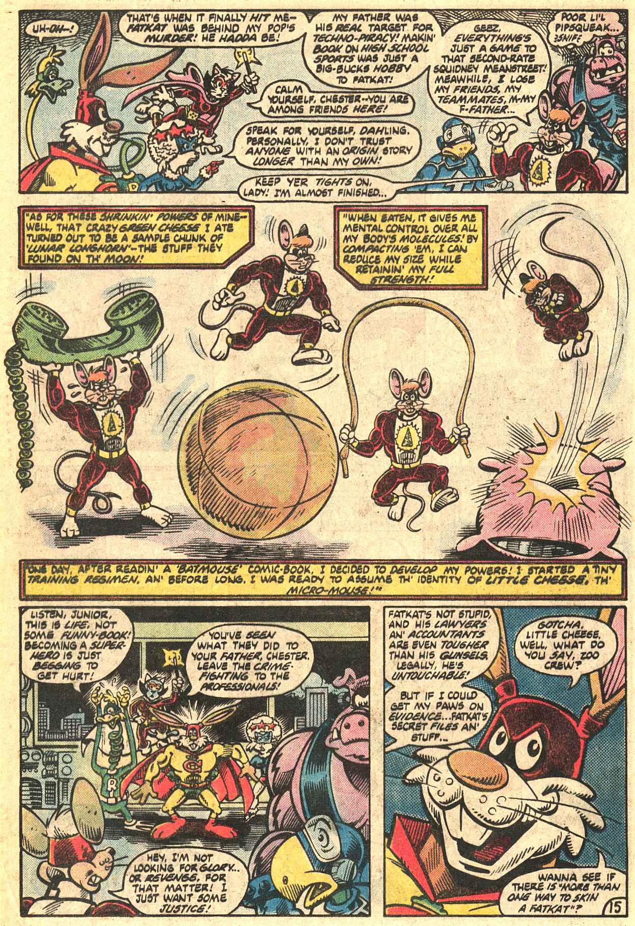 Read online Captain Carrot and His Amazing Zoo Crew! comic -  Issue #12 - 17